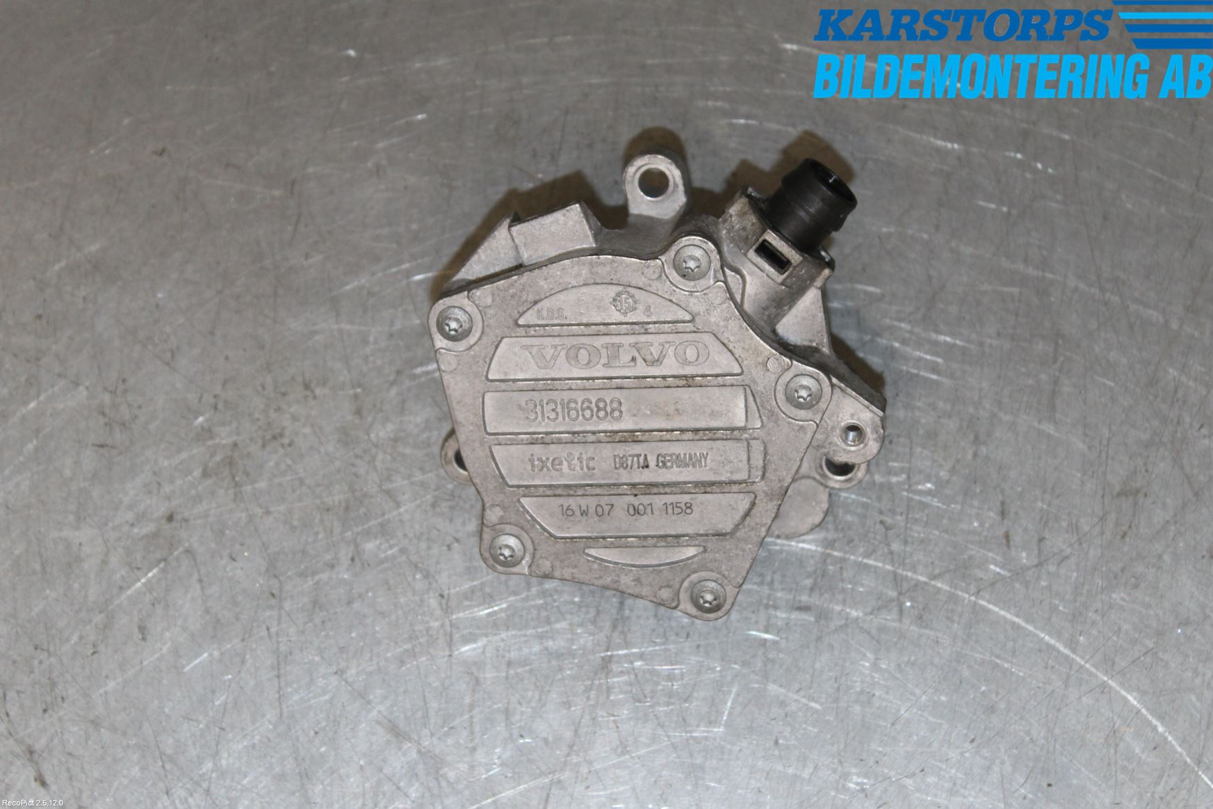 Volvo V70 14-16 Vakuumpump