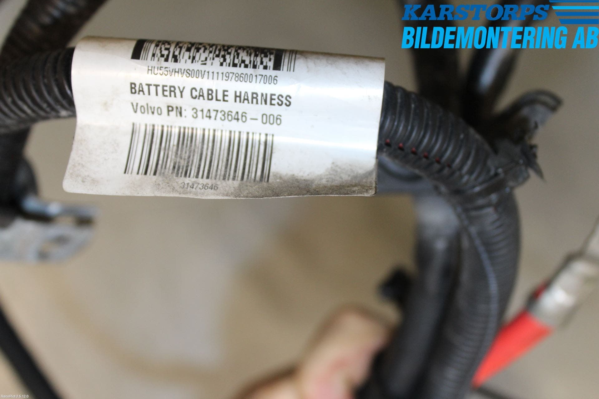 Volvo V70 14-16 Kabelhärva