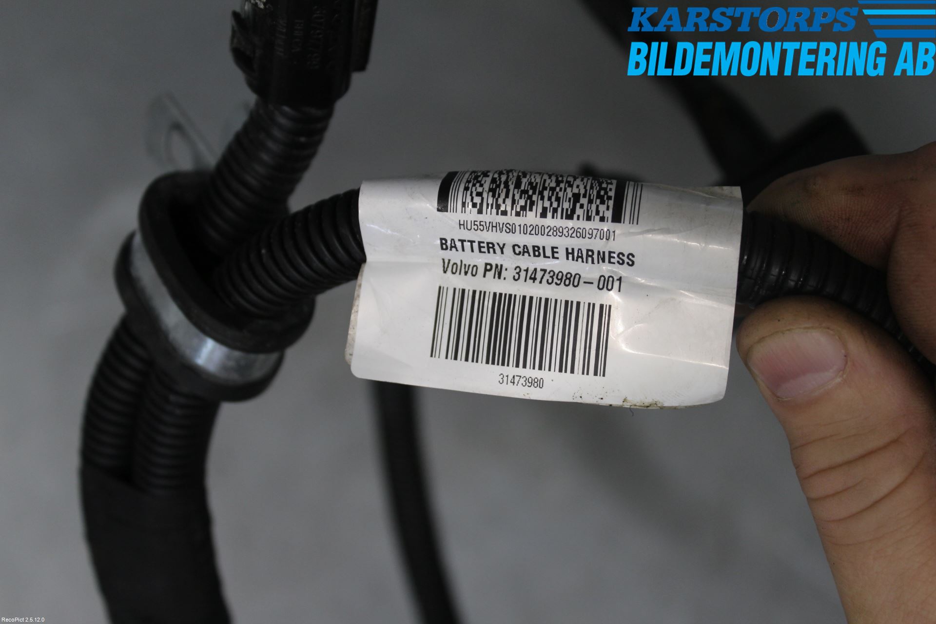 Volvo V60 14-18 Batterikabel