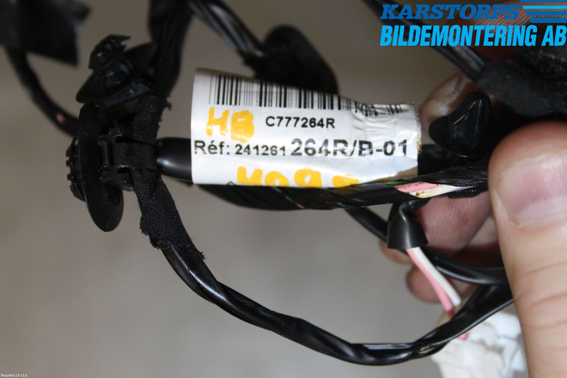 Dacia LODGY 12-18 Kabelhärva