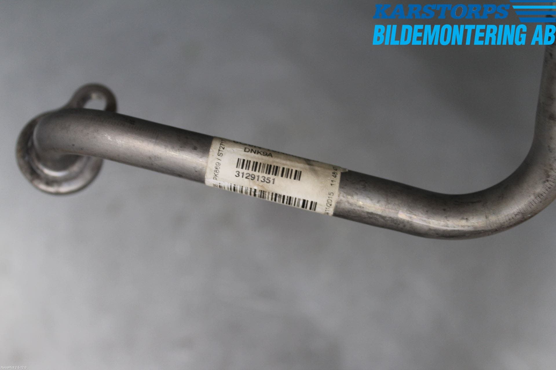 Volvo V60 14-18 Ac Slang-Rör