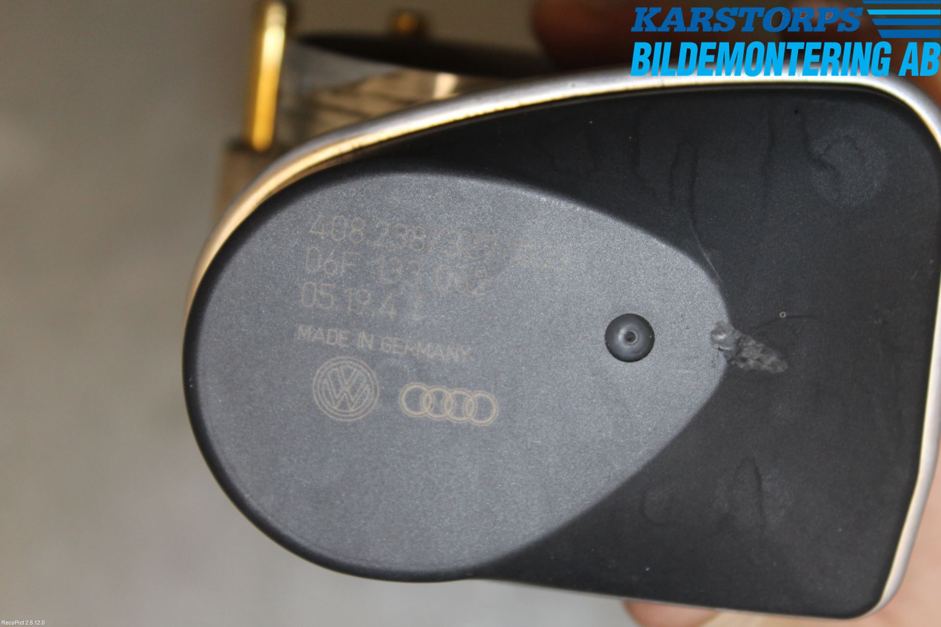 Volkswagen VW GOLF V 04-09 Injspjällhus