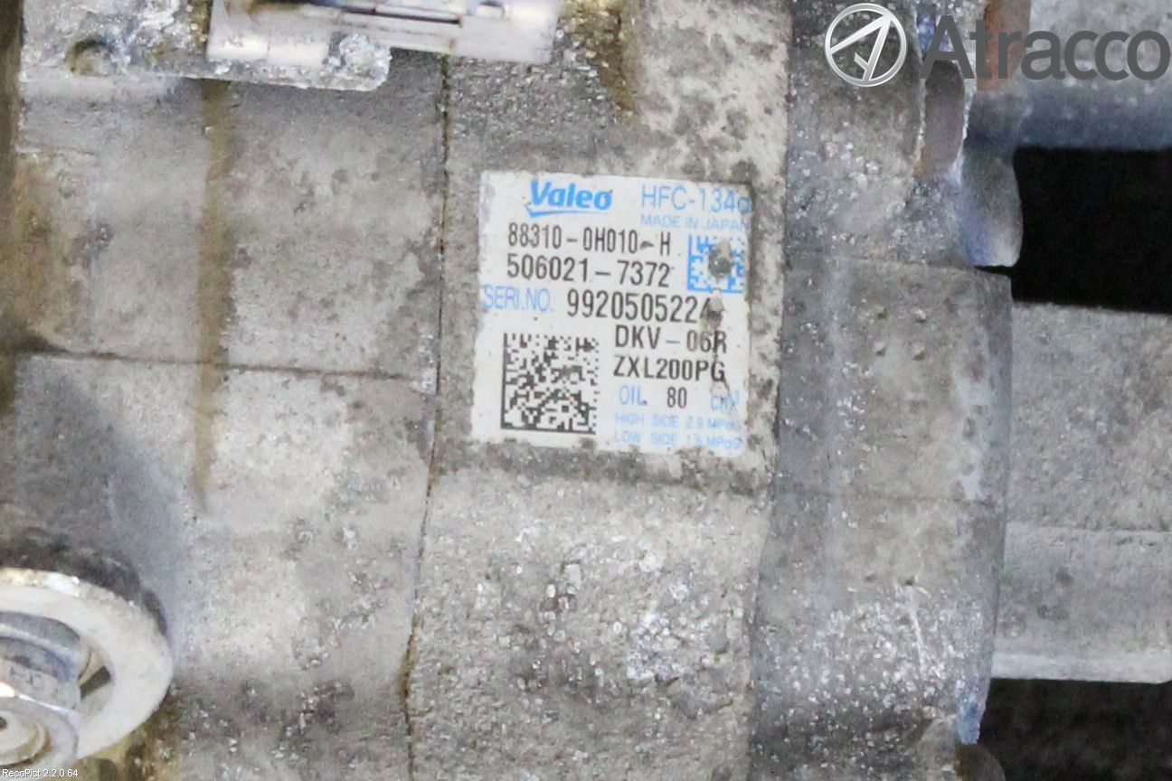 Citroen C1 06-13 Ac Kompressor