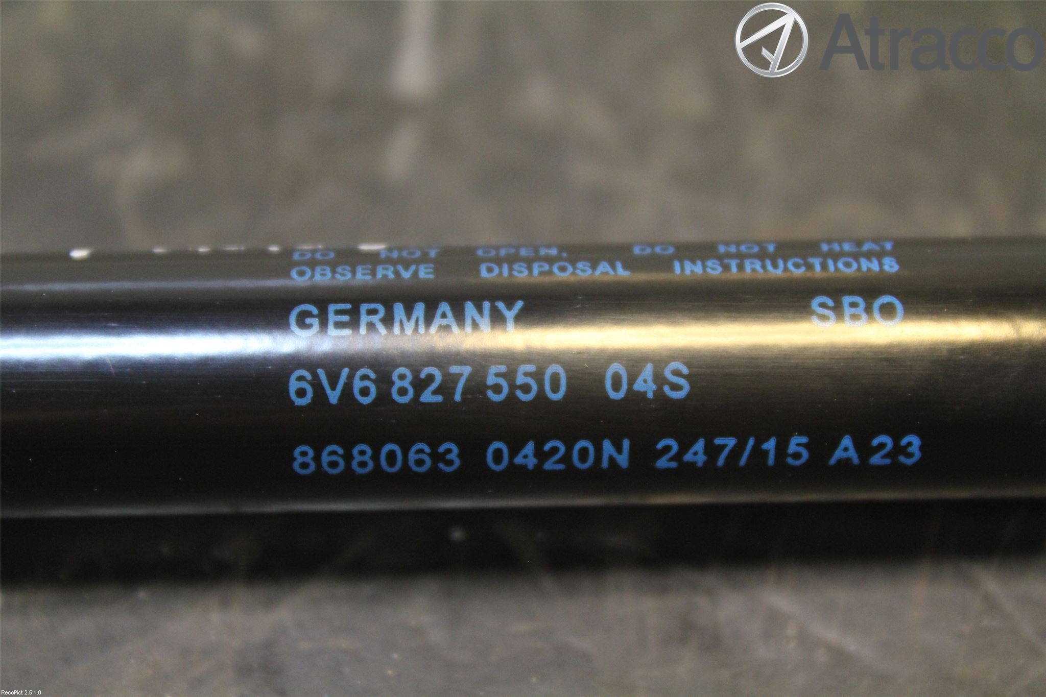 Skoda FABIA 15-21 Gasfjäder Baklucka