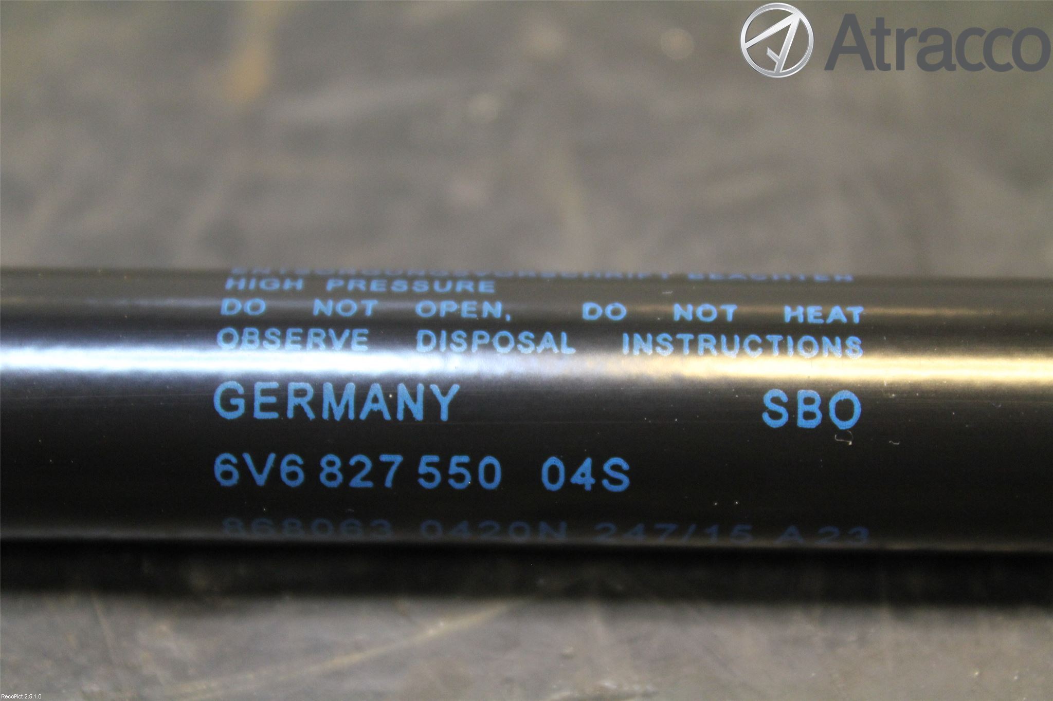 Skoda FABIA 15-21 Gasfjäder Baklucka