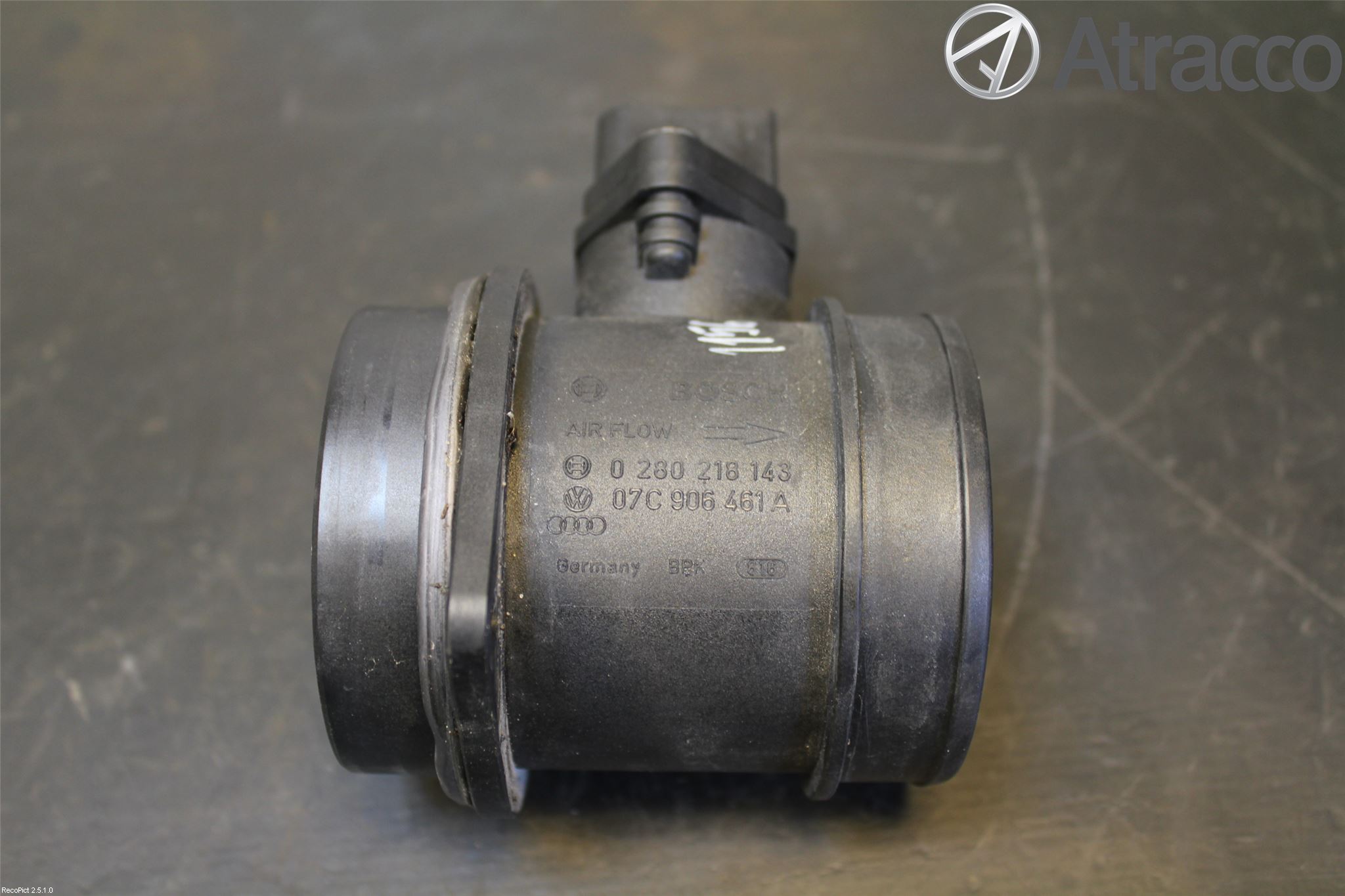 Audi A8/S8 4E  02-09 Injluftmassamätare