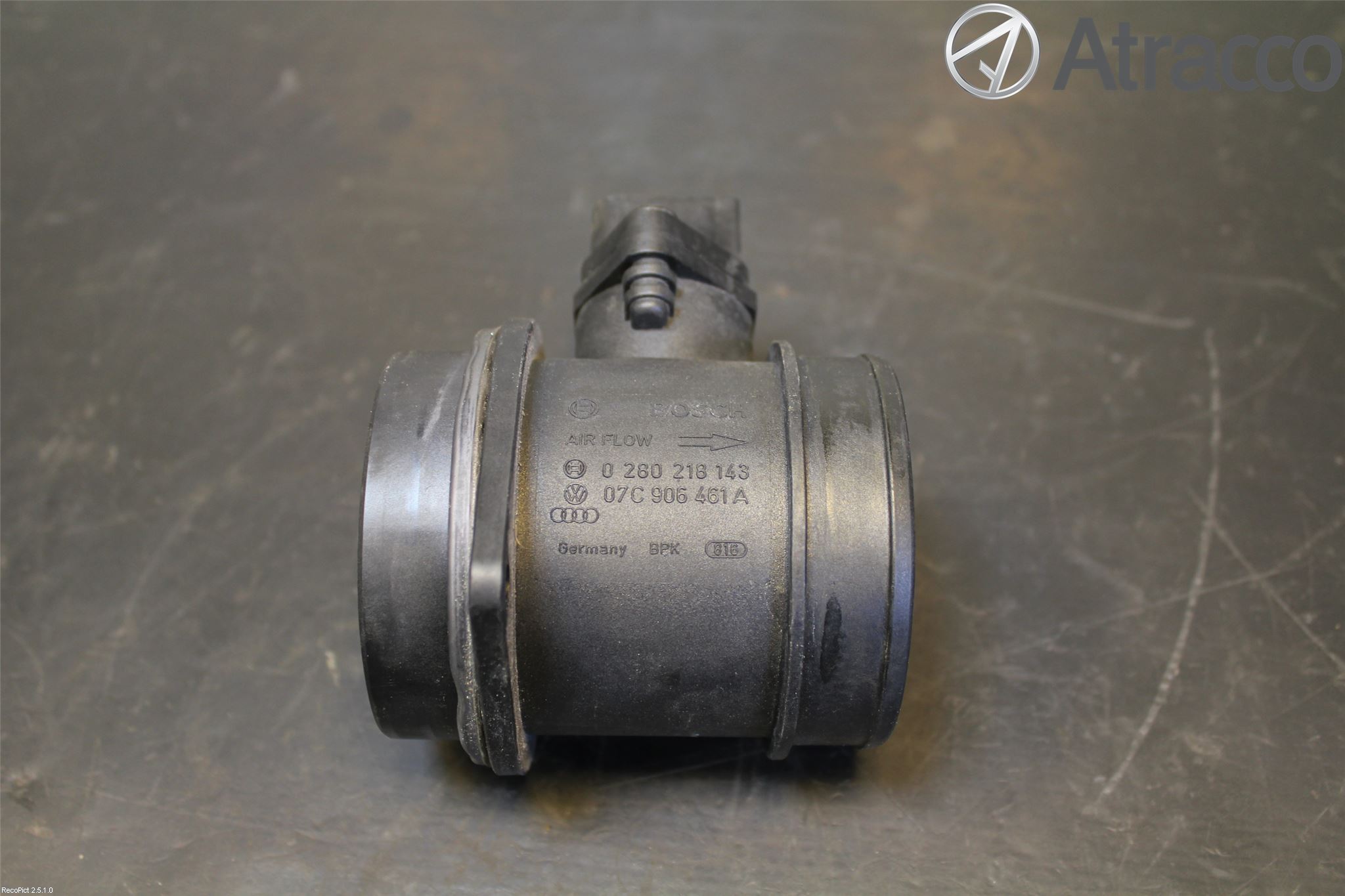 Audi A8/S8 4E  02-09 Injluftmassamätare