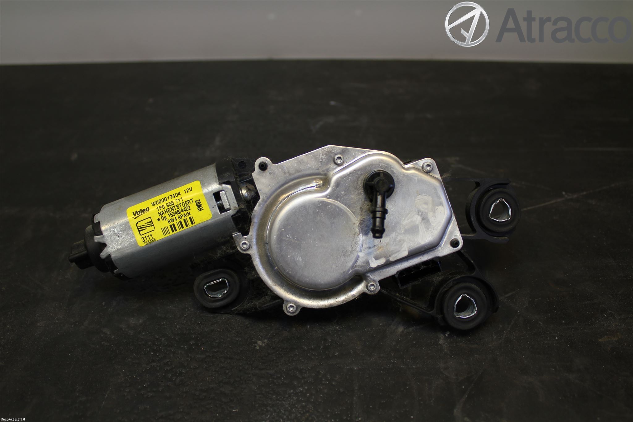 Seat LEON 06-12 Torkarmotor Baklucka