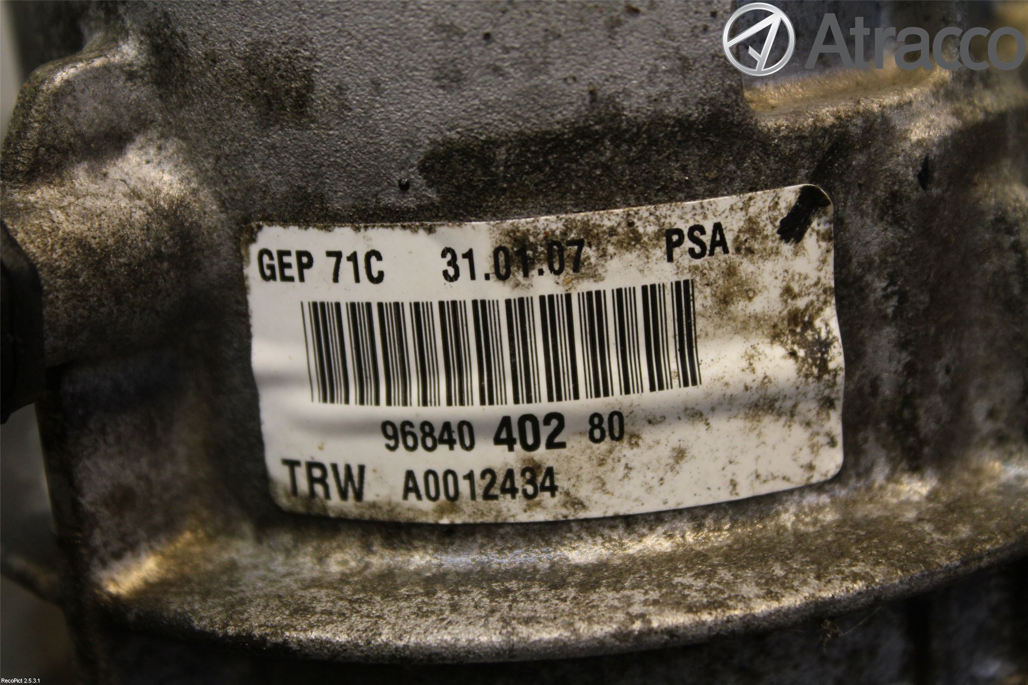 Citroen C4 PICASSO 06-13 Styrservo Pump Elektrisk