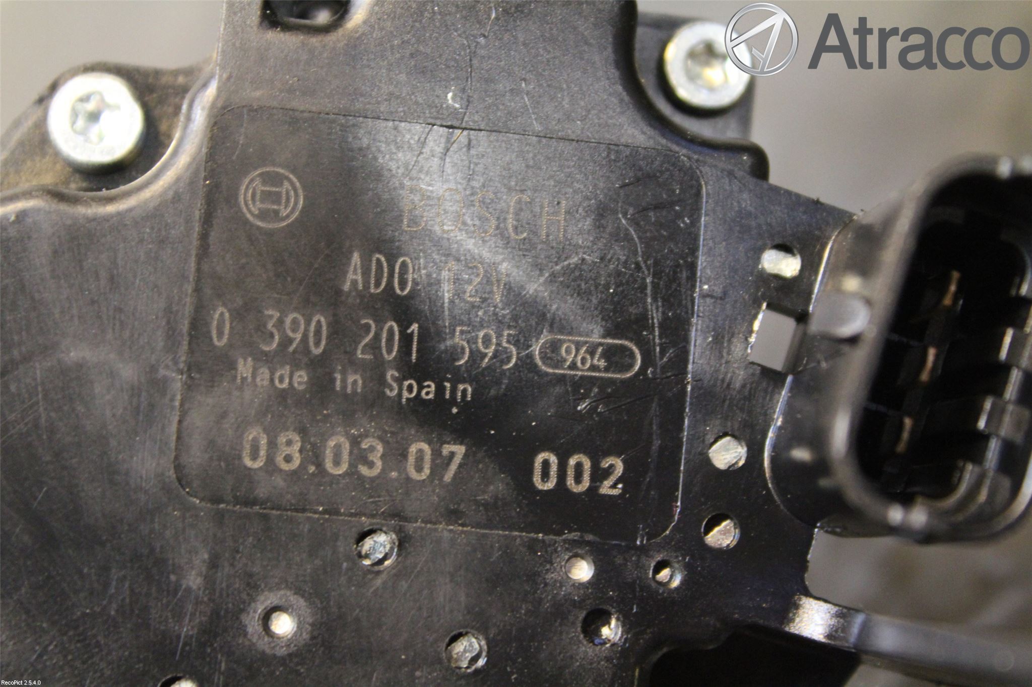 Saab 9-3 VER2/VER3 08-15 Torkarmotor Baklucka