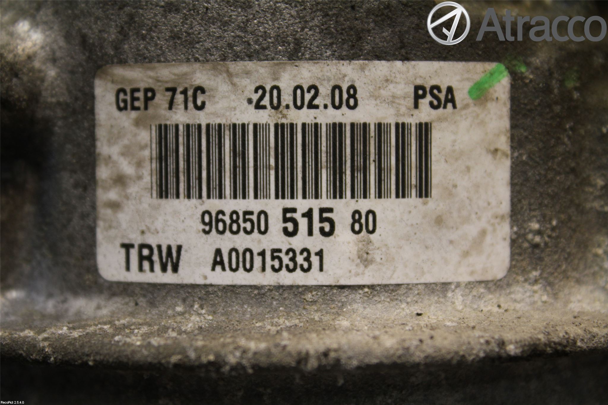 Citroen C4 GRAND PICASSO 07-13 Styrservo Pump Elektrisk