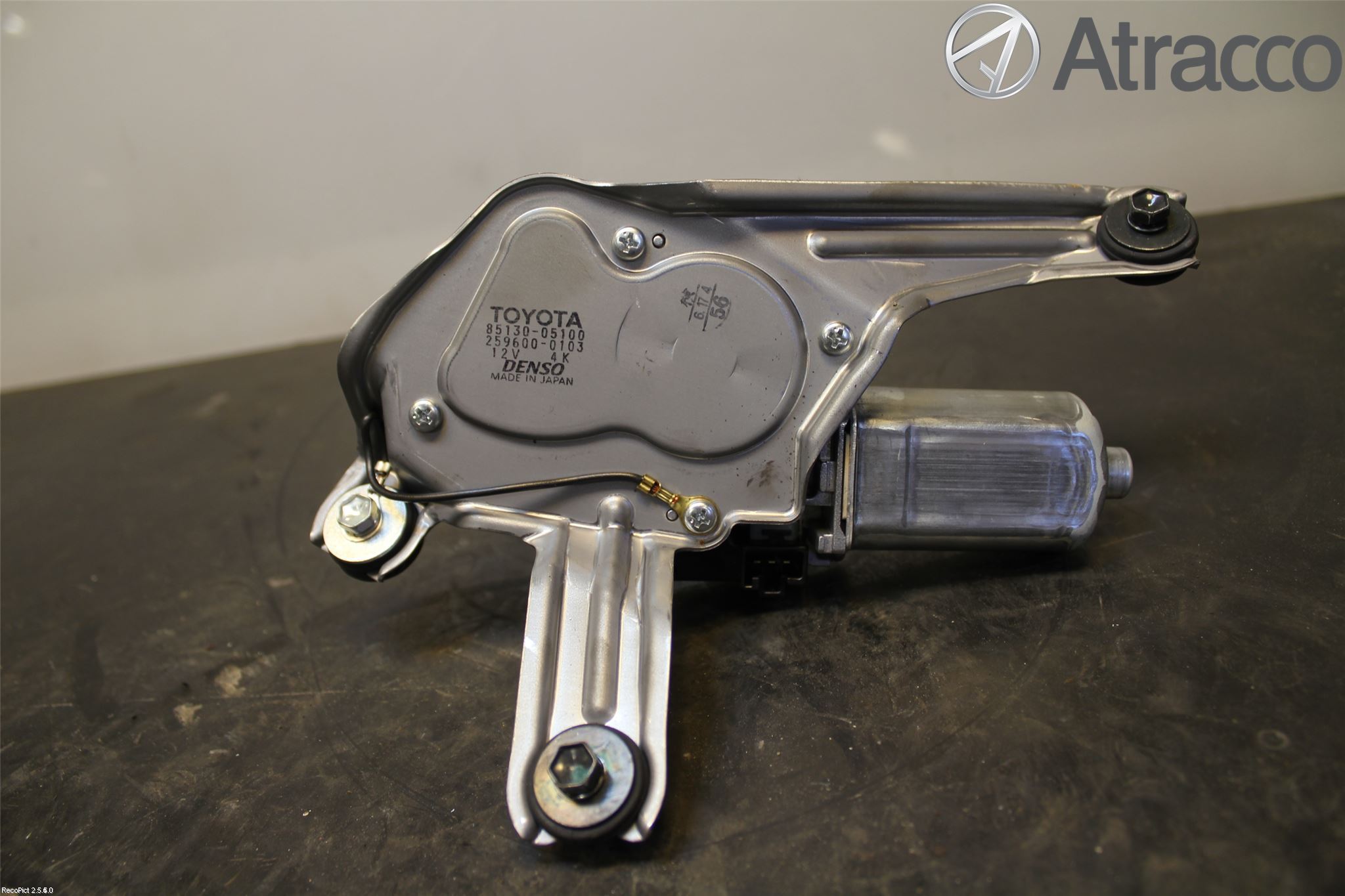 Toyota AVENSIS 07-08 Torkarmotor Baklucka