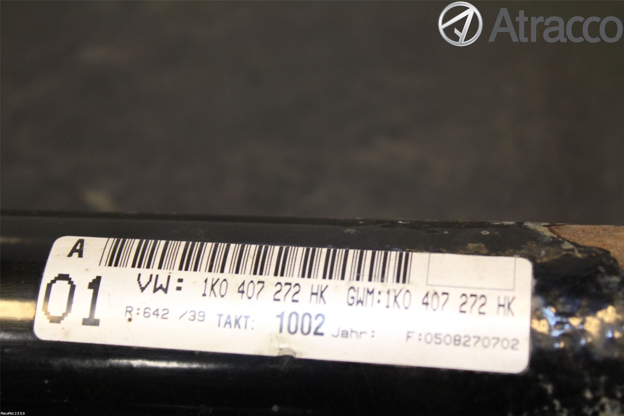 Volkswagen VW GOLF V 04-09 Drivaxel Fram Höger