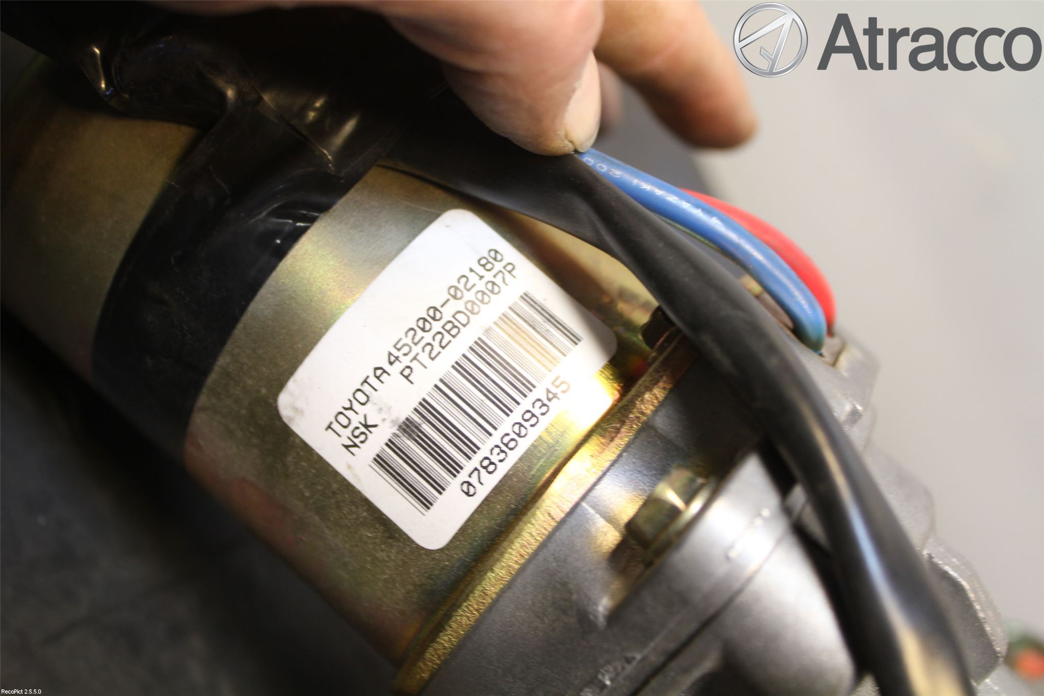 Toyota COROLLA 02-07 Rattaxelagg Med Inb Servo