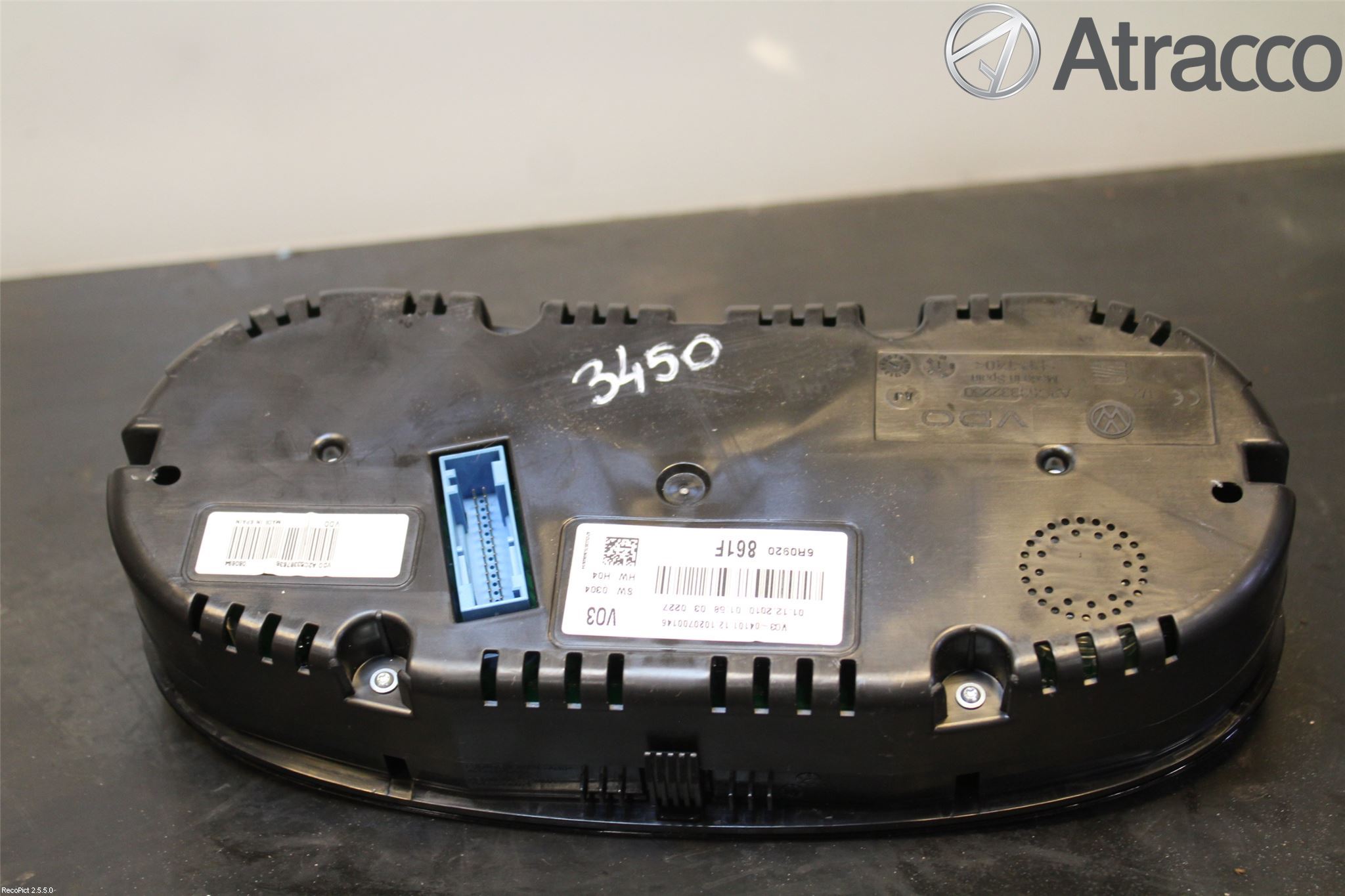 Volkswagen VW POLO 10-17 Instrument Komb
