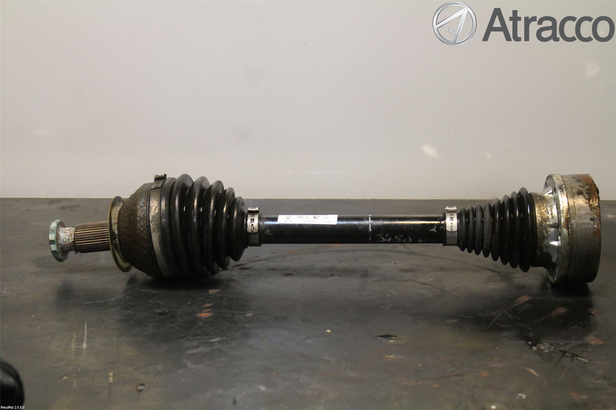 Volkswagen VW POLO 10-17 Drivaxel Fram Vänster