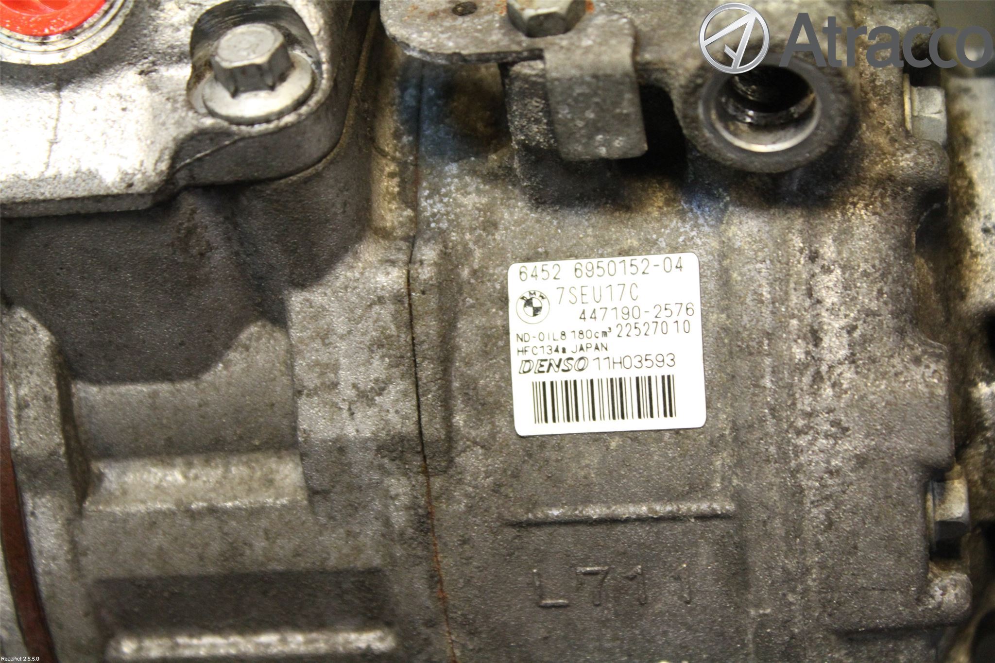 BMW 5 E60/61 Sed/Tou 02-10 Ac Kompressor