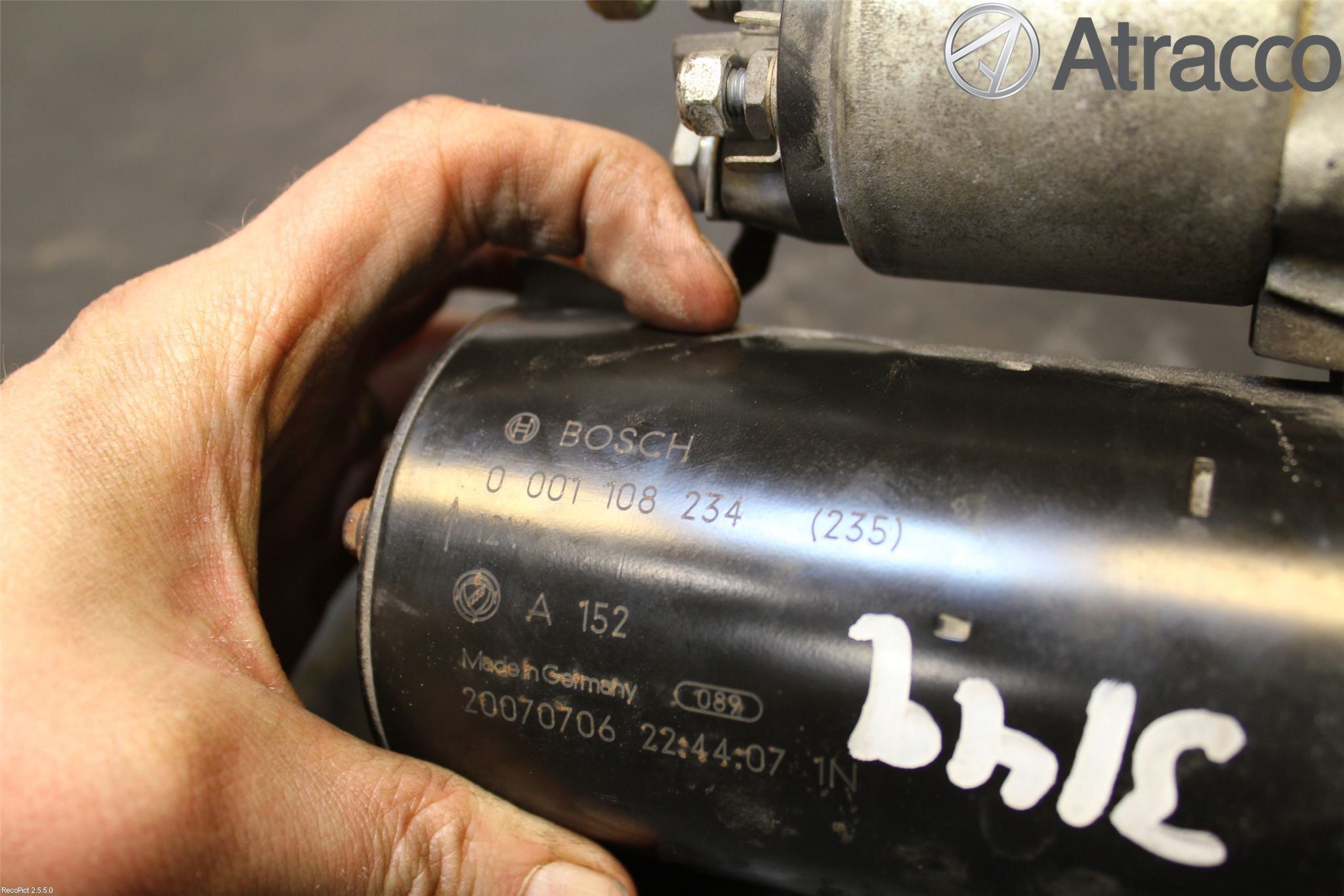 Fiat BRAVO 07-11 Startmotor Diesel