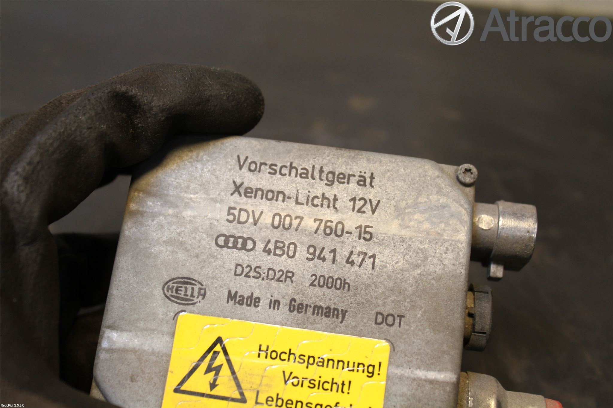 Audi ALLROAD 01-05 Styrenhet Strålkastare