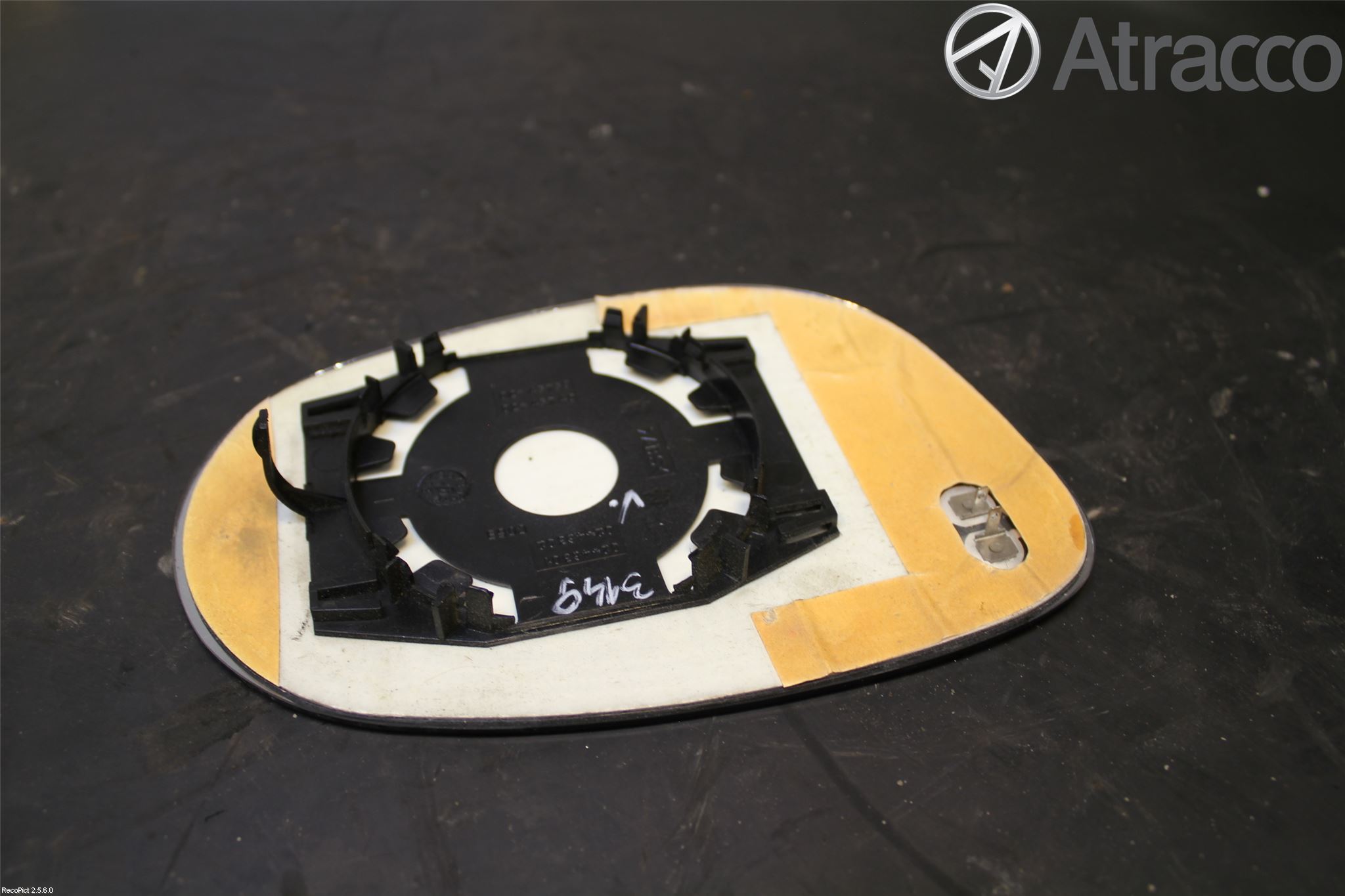 Fiat BRAVO 07-11 Spegelglas Vä