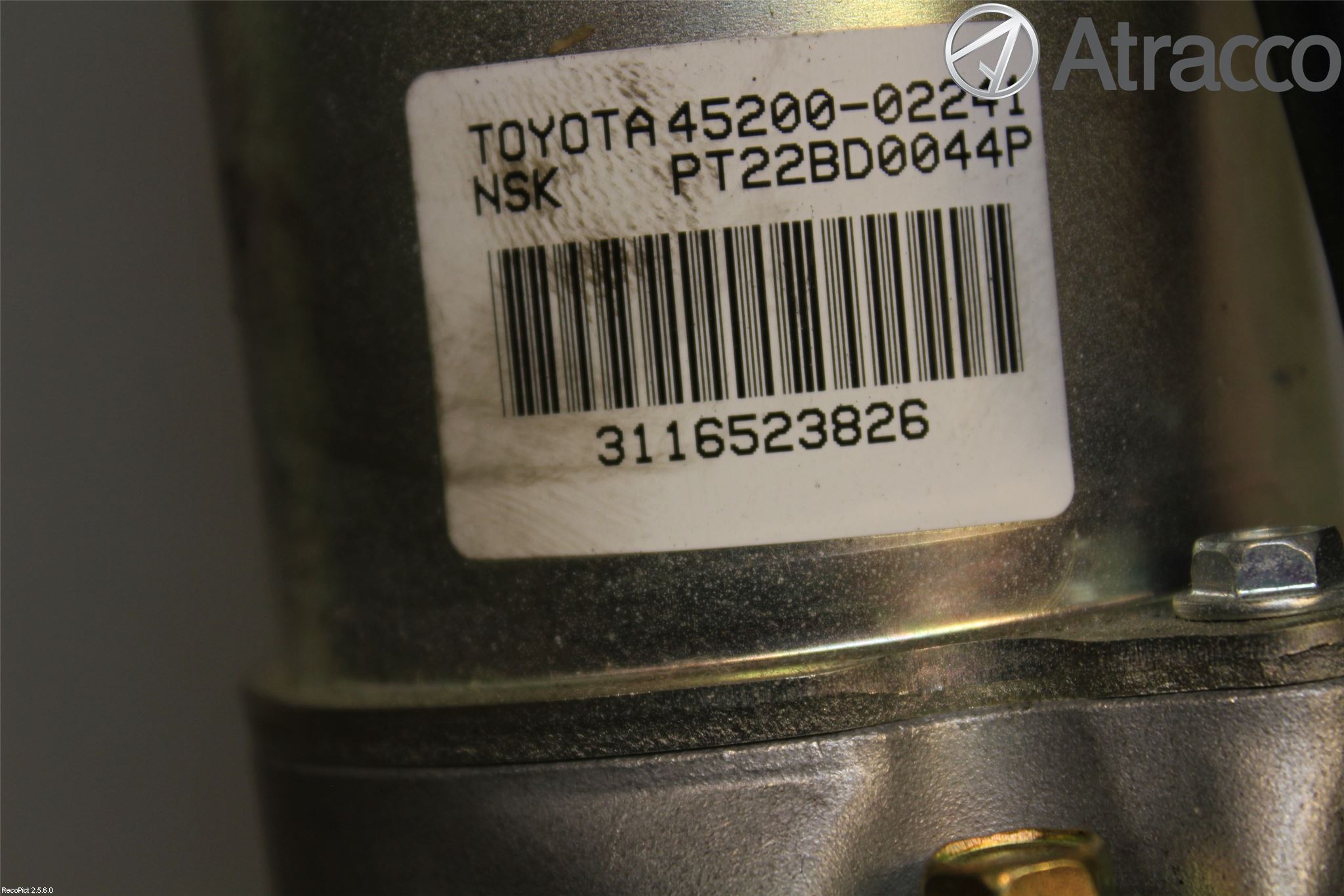 Toyota COROLLA 02-07 Rattaxelagg Med Inb Servo