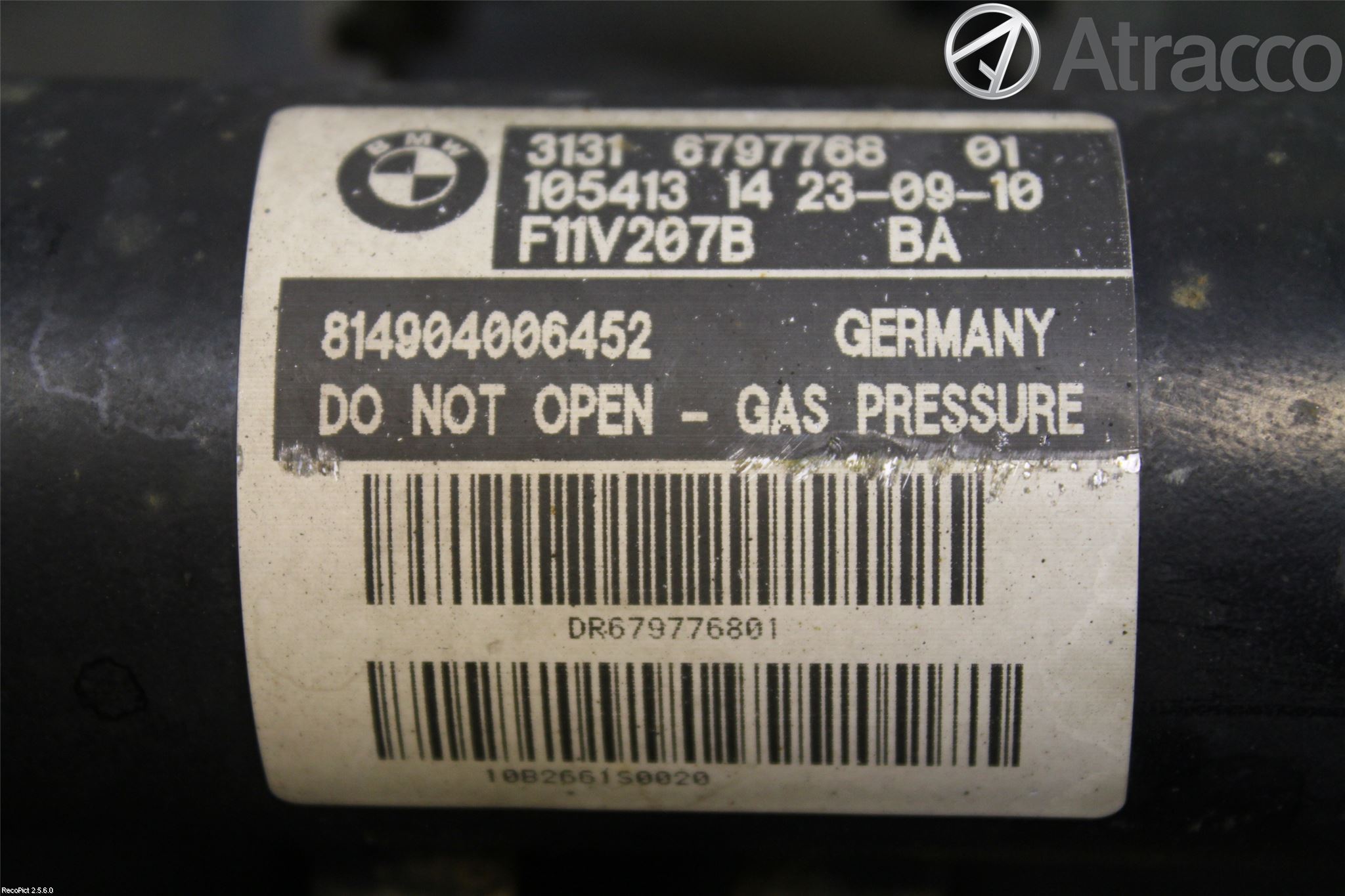 BMW 5 F10/F11/F18 09-17 Fjäderben Fram Höger