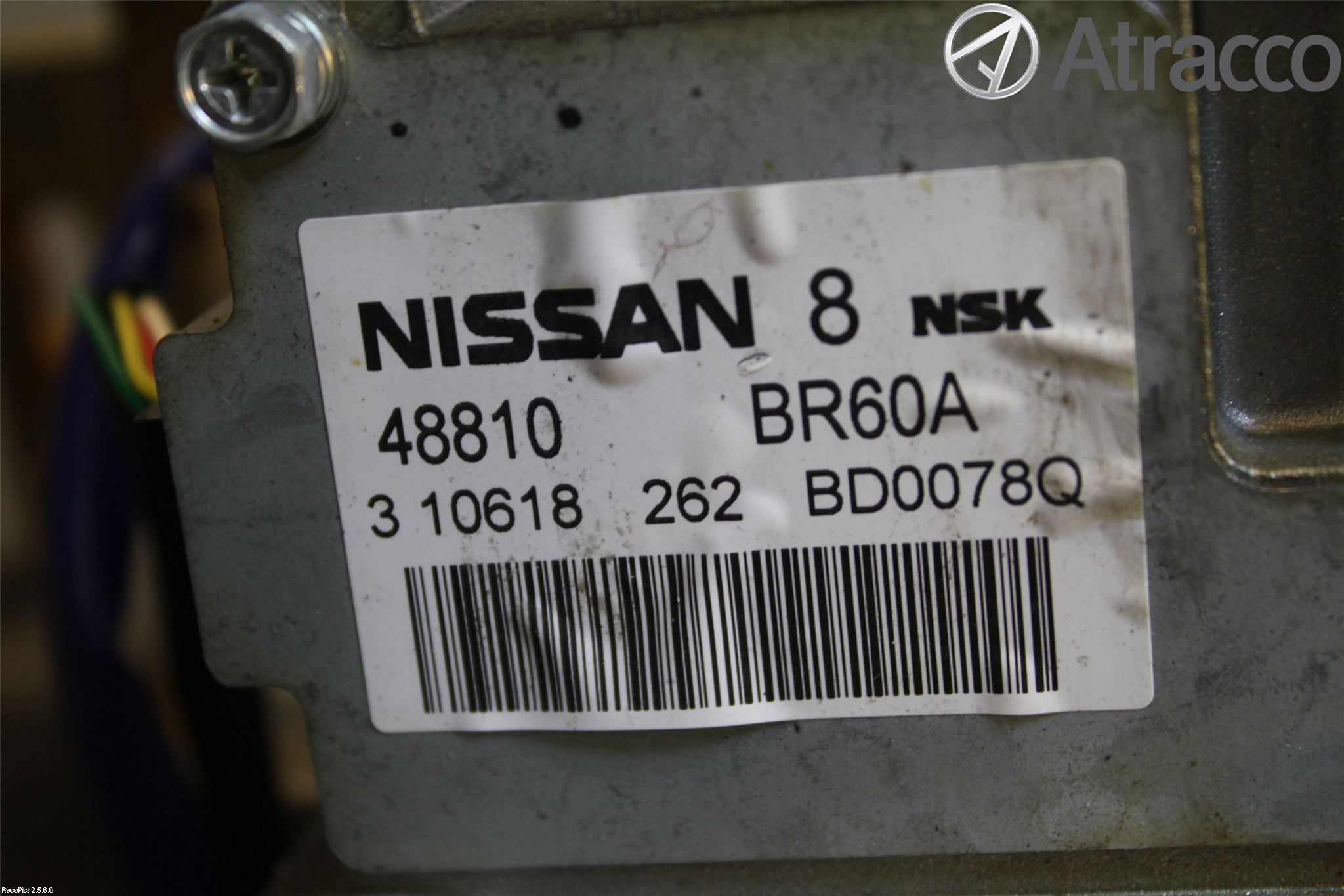 Nissan QASHQAI 10-14 Rattaxelagg Med Inb Servo