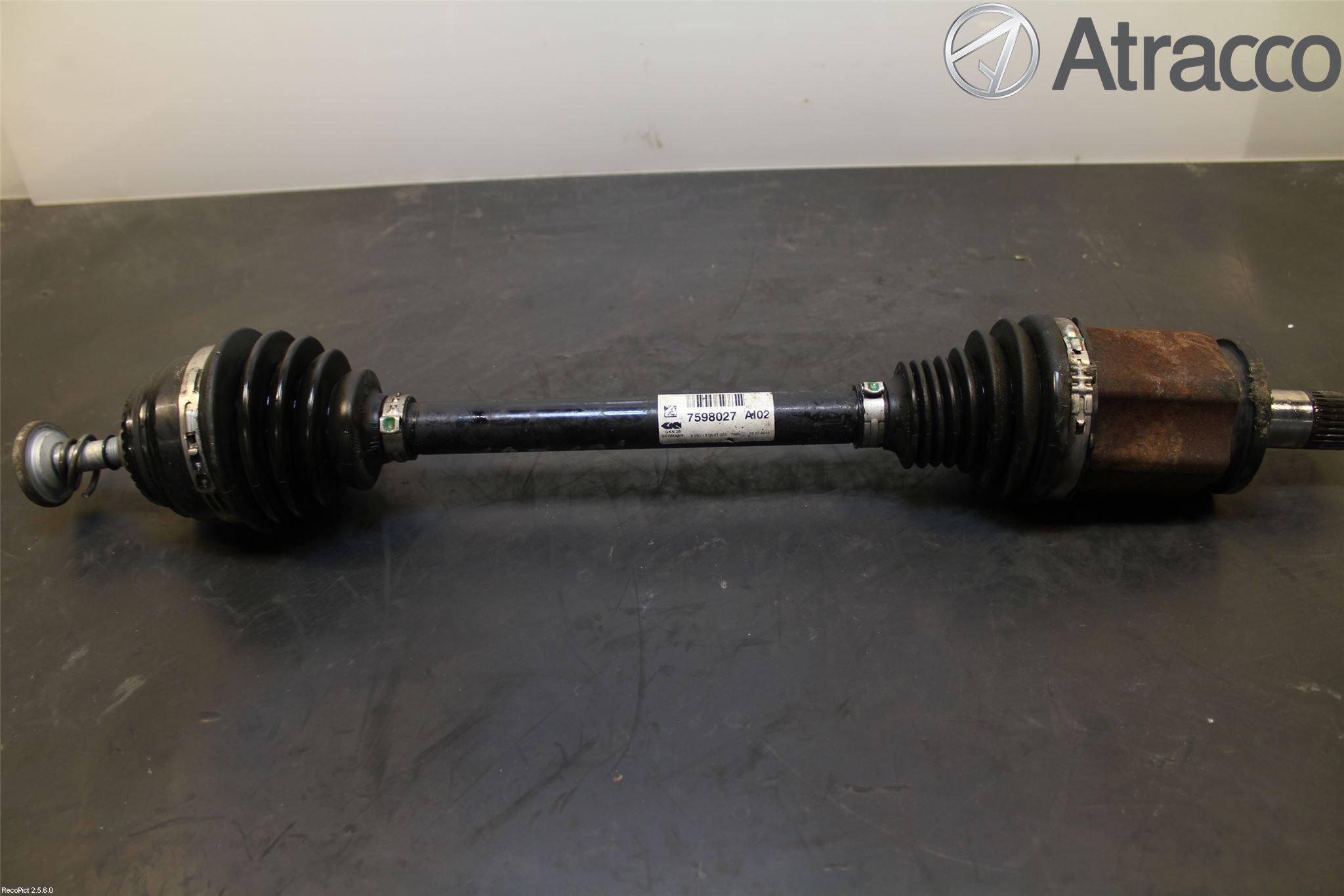 BMW X3 F25 10-17 Drivaxel Fram Vänster