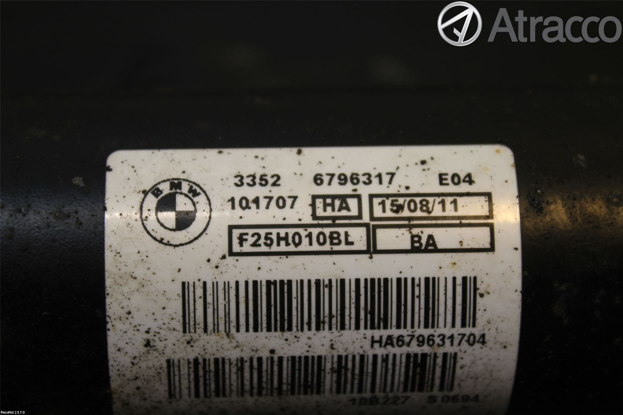 BMW X3 F25 10-17 Stötdämpare Bak