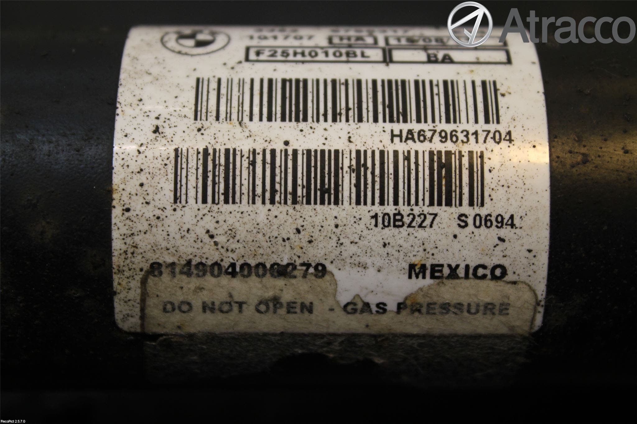 BMW X3 F25 10-17 Stötdämpare Bak