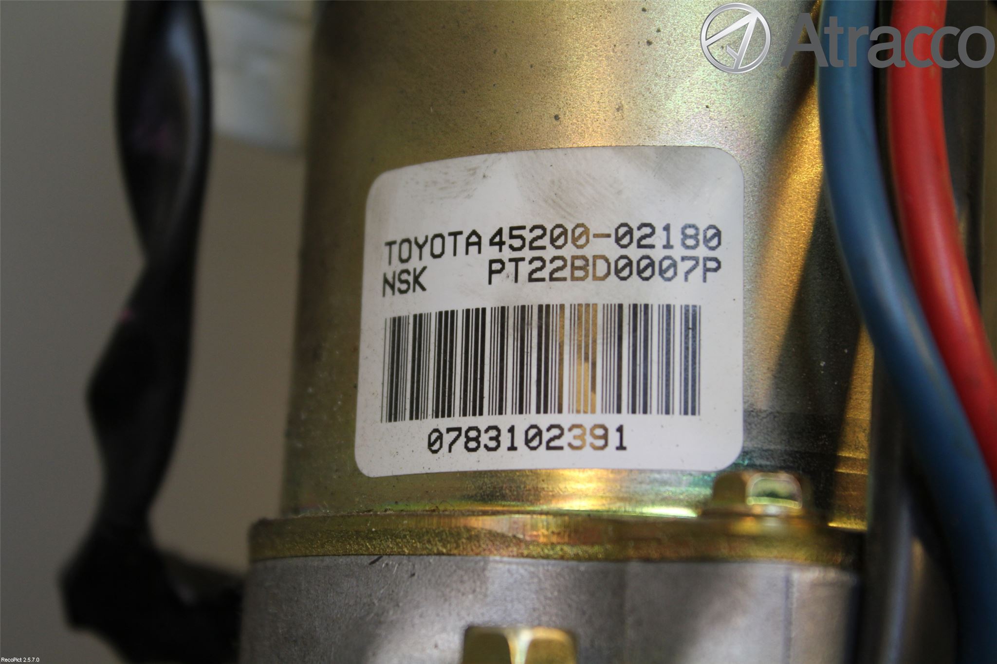 Toyota COROLLA 02-07 Rattaxelagg Med Inb Servo