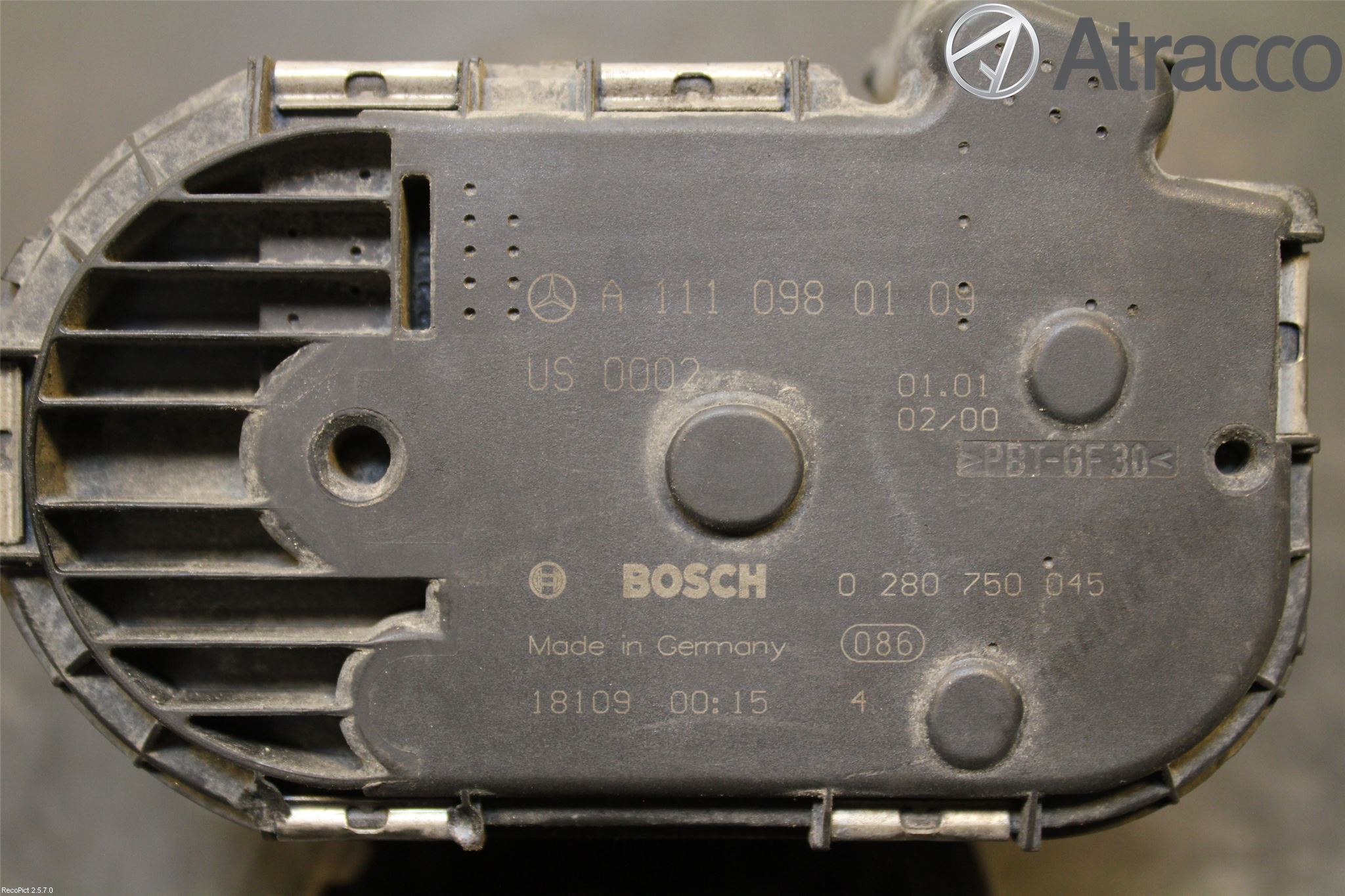 Mercedes-Benz MB C (203) 00-07 Injspjällhus
