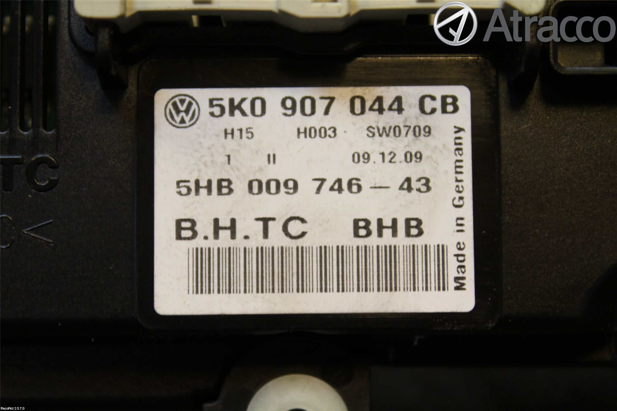 Volkswagen VW PASSAT 05-11 Ac Styrenhet Ac Manöveren