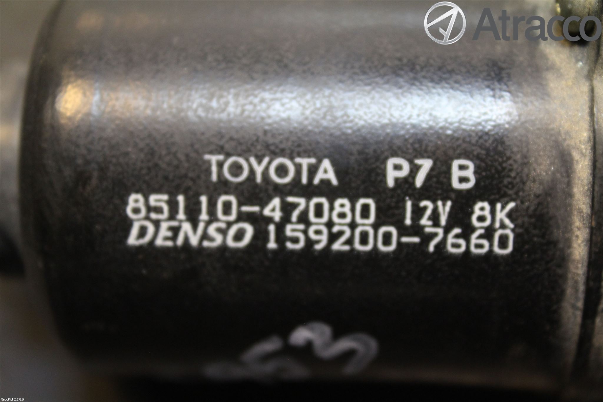 Toyota PRIUS NWH20 04-08 Torkarmotor Vindruta