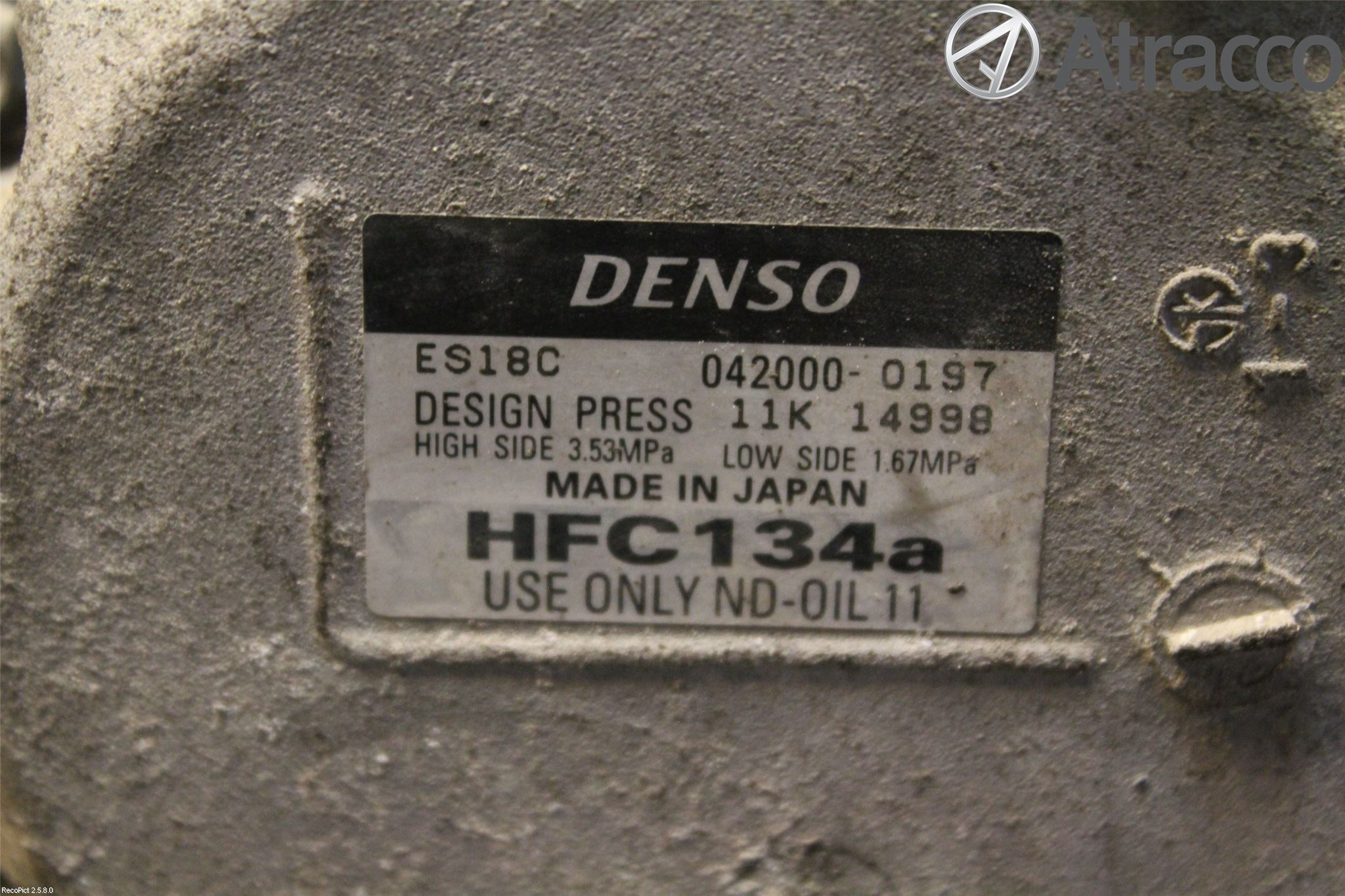 Toyota PRIUS NWH20 04-08 Ac Kompressor