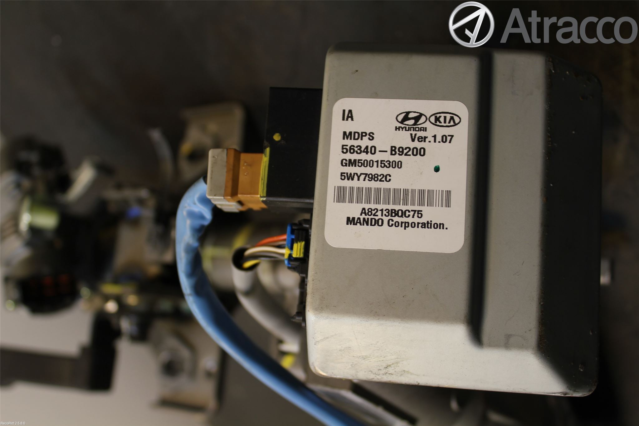 Hyundai i10 BA 14-16 Rattaxelagg Med Inb Servo