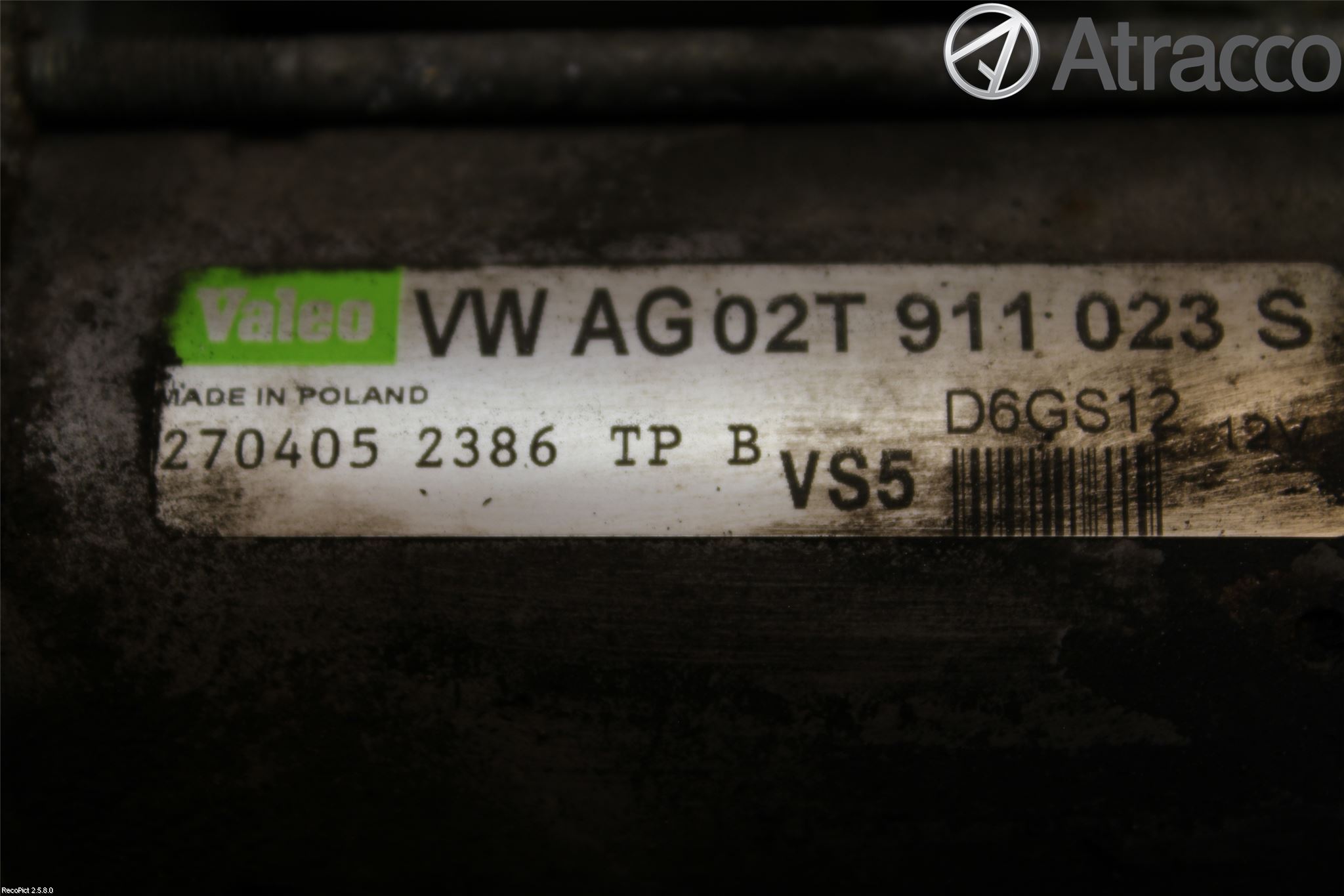 Volkswagen VW GOLF V 04-09 Startmotor