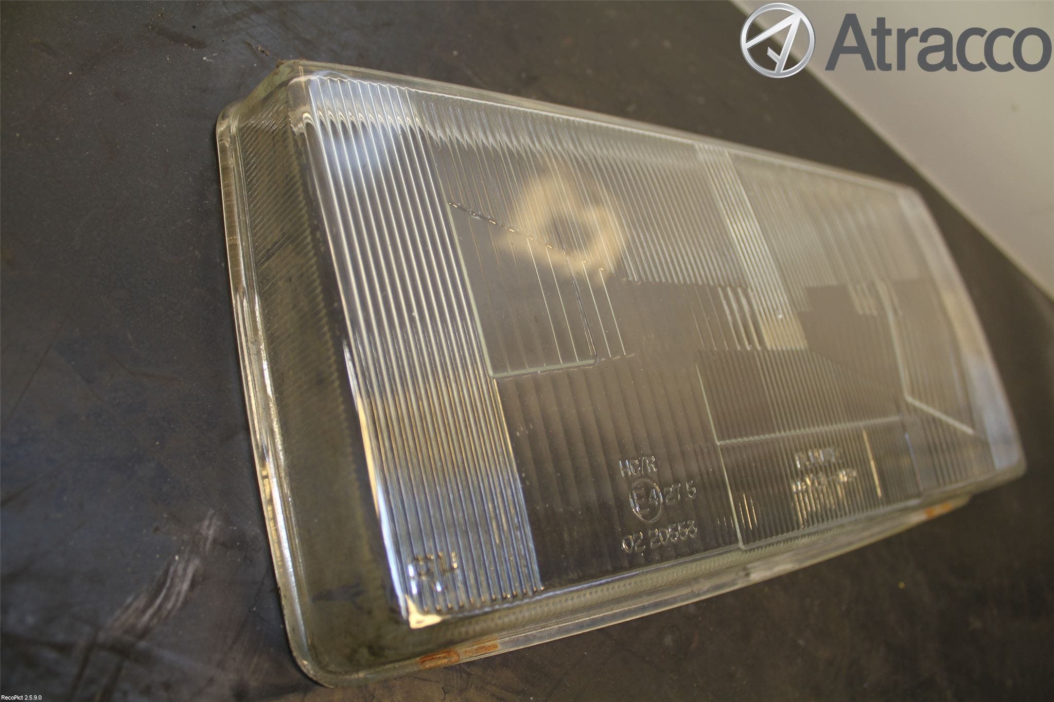 Volvo 740 84-87 Strålkastarglas Hö