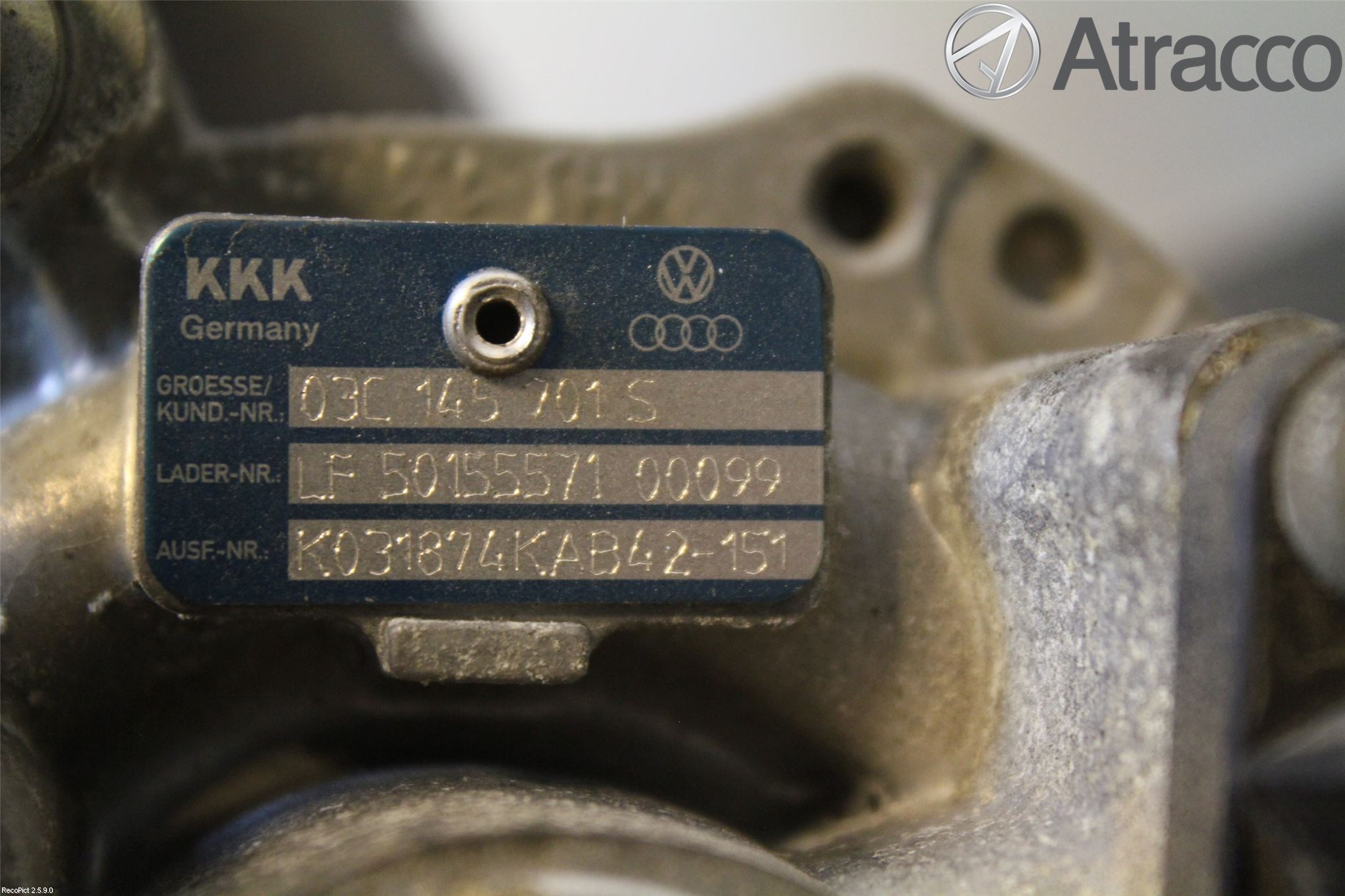 Volkswagen VW PASSAT 05-11 Turboaggregat