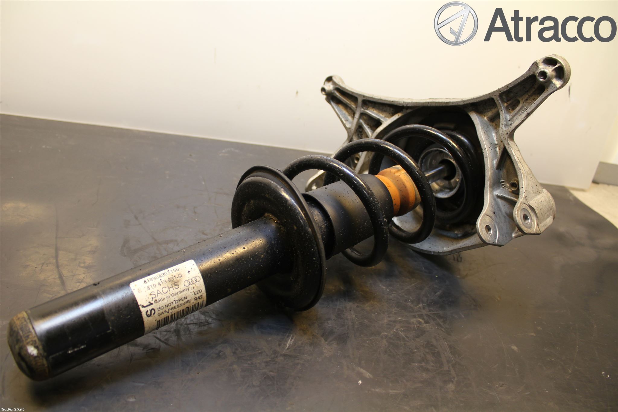 Audi A5 07-16 Fjäderben Fram Vänster