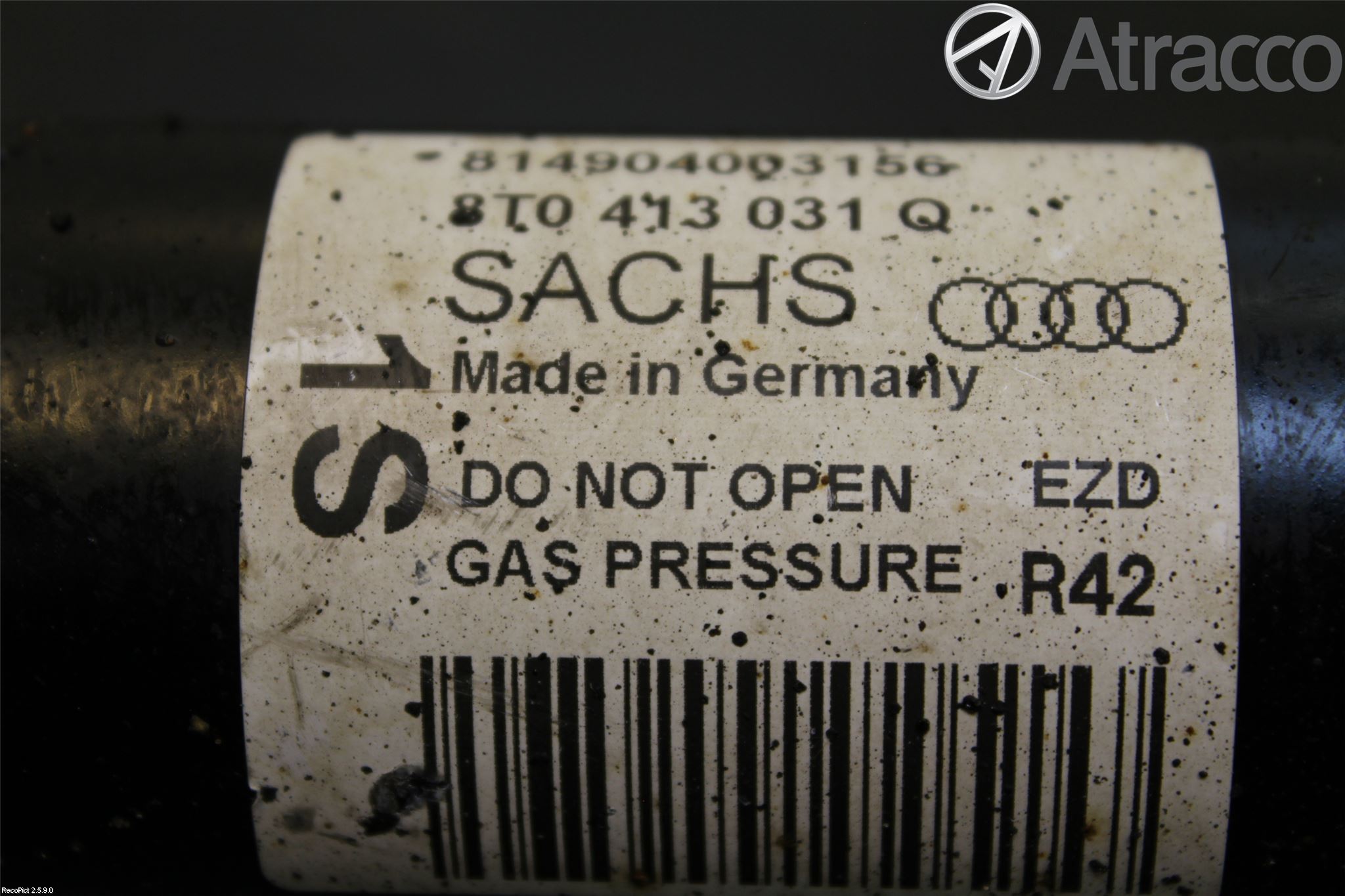 Audi A5 07-16 Fjäderben Fram Höger