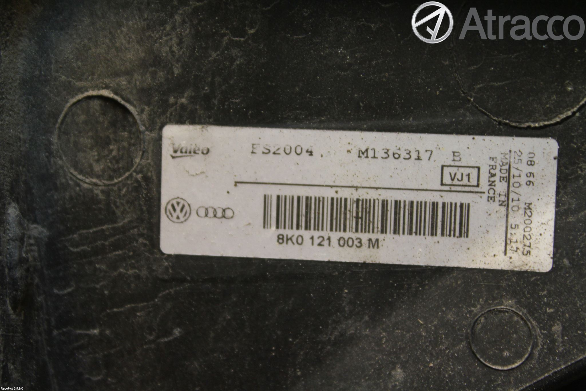 Audi A5 07-16 Kylfläkt El