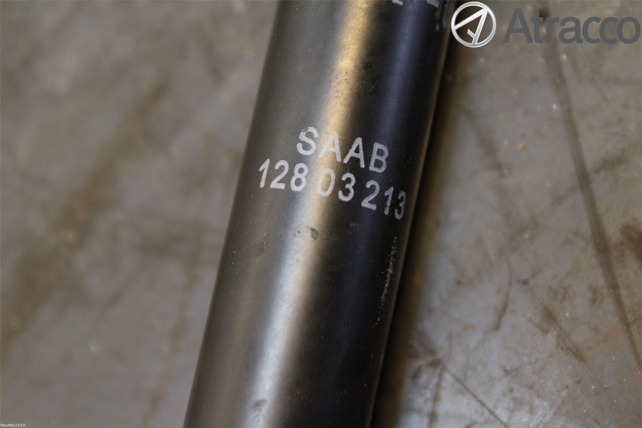 Saab 9-3 VER2/VER3 08-15 Gasfjäder Motorhuv