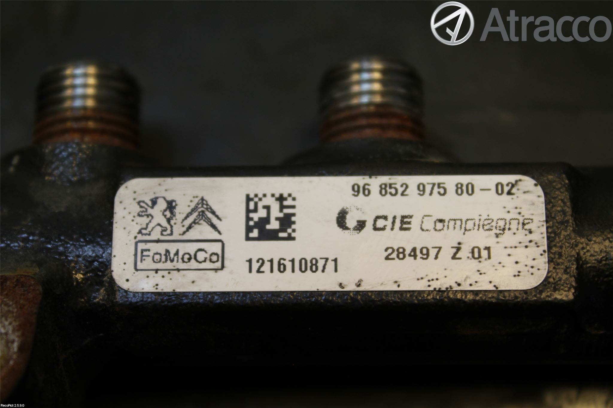 Volvo S60 11-13 Injspridarrör