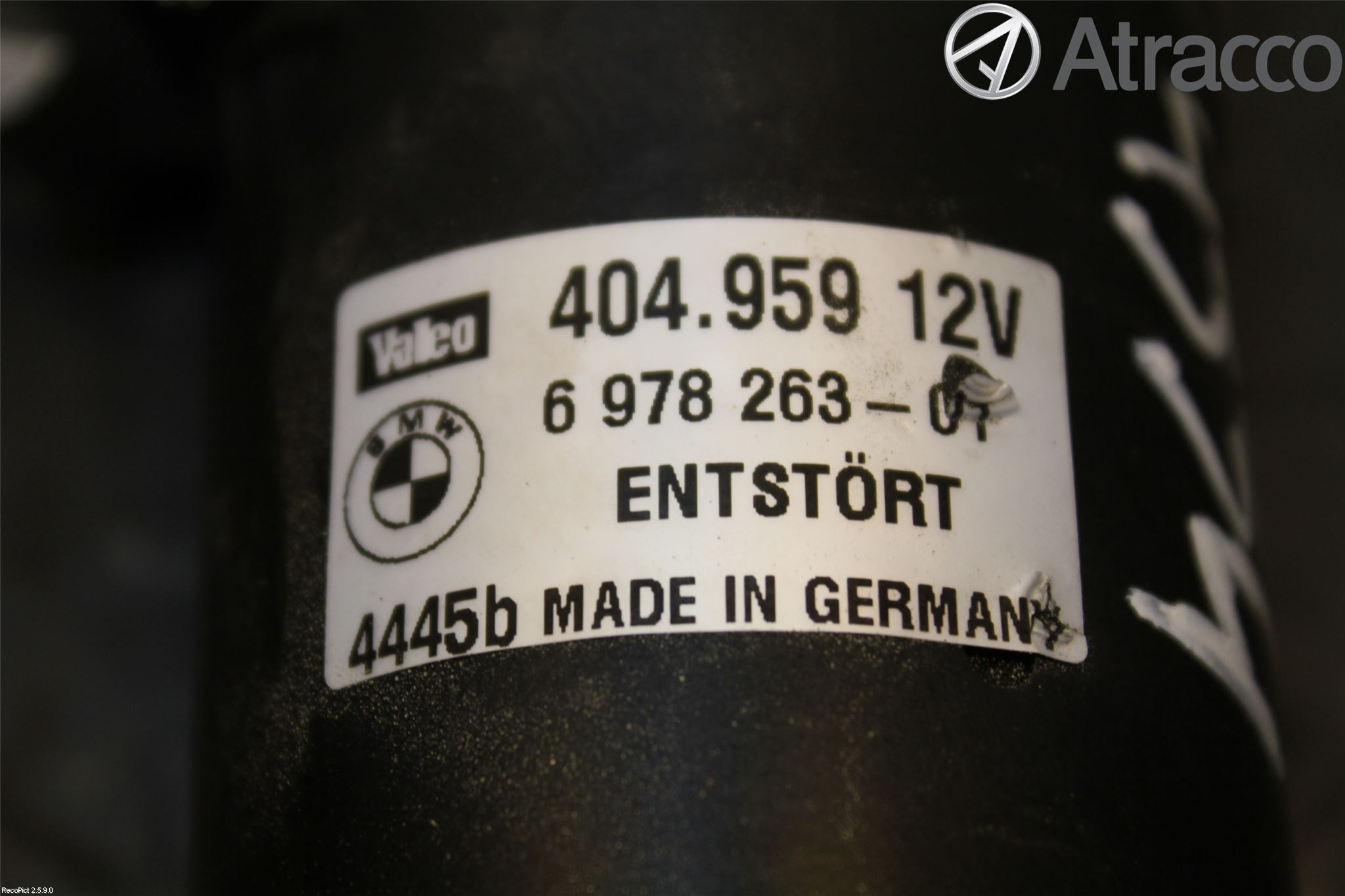 BMW 3 E90/91 SED/TOU 05-12 Torkarmotor Vindruta
