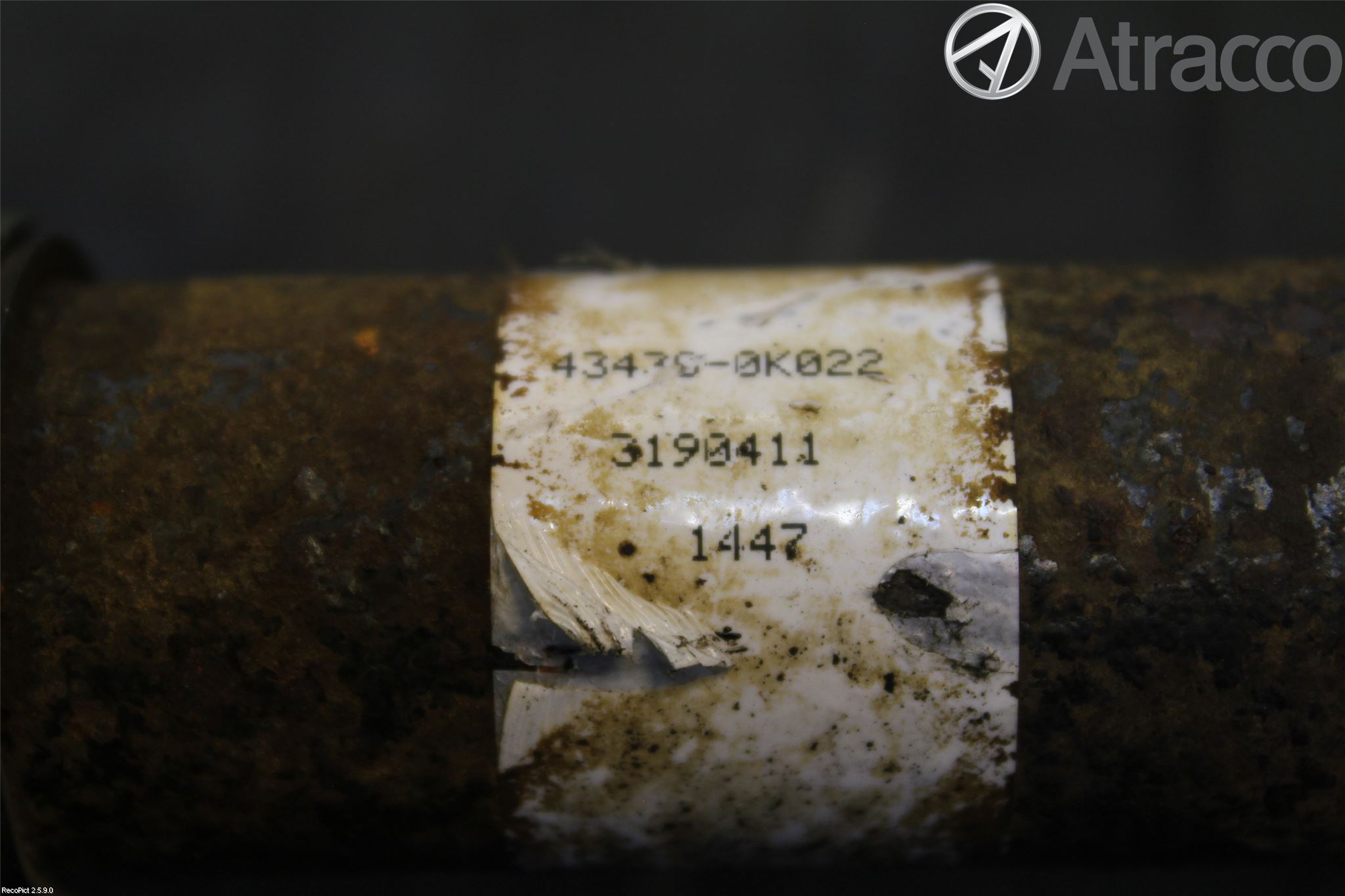 Toyota HILUX 05-16 Drivaxel Fram Höger