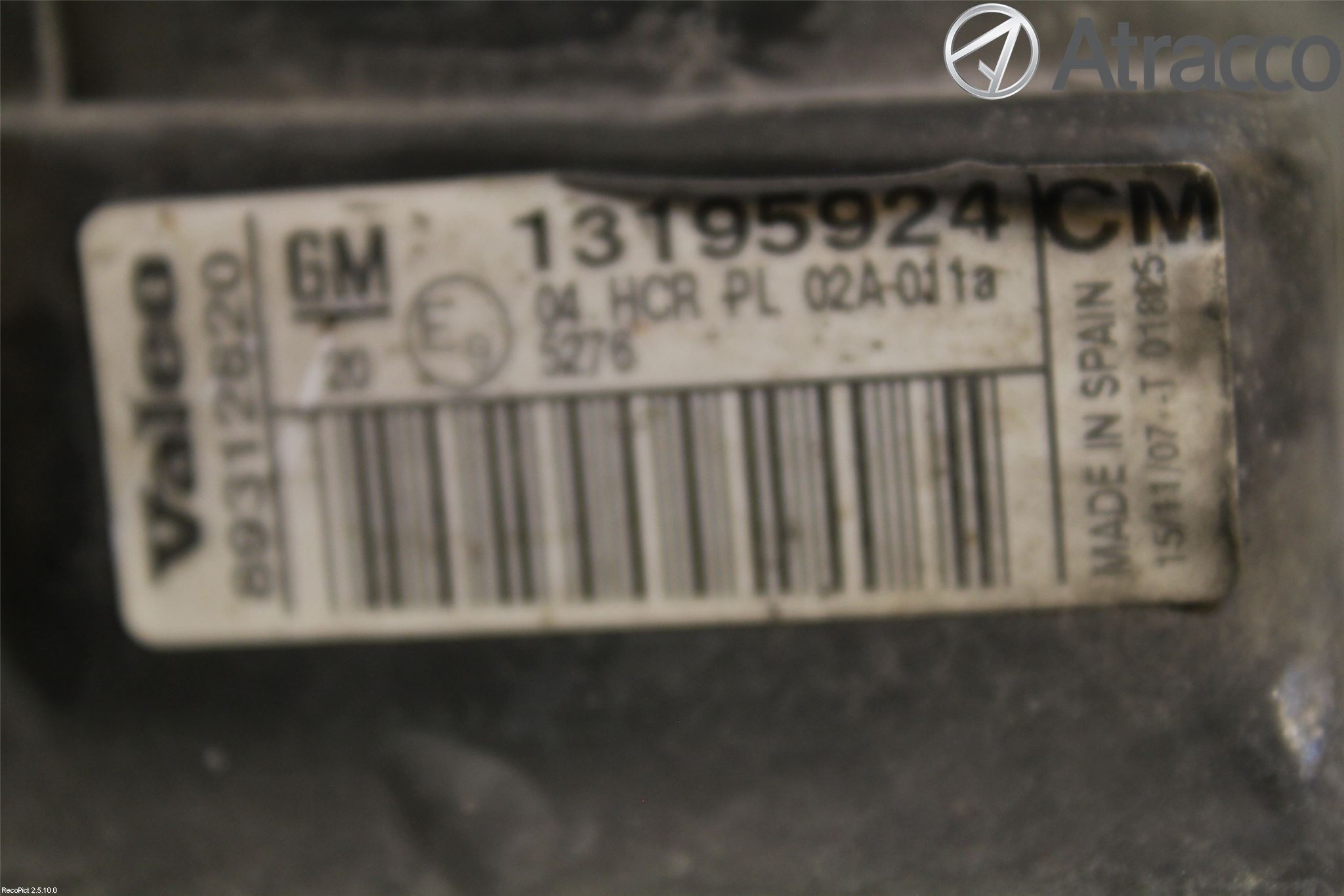 Opel COMBO 02-12 Strålkastare Höger