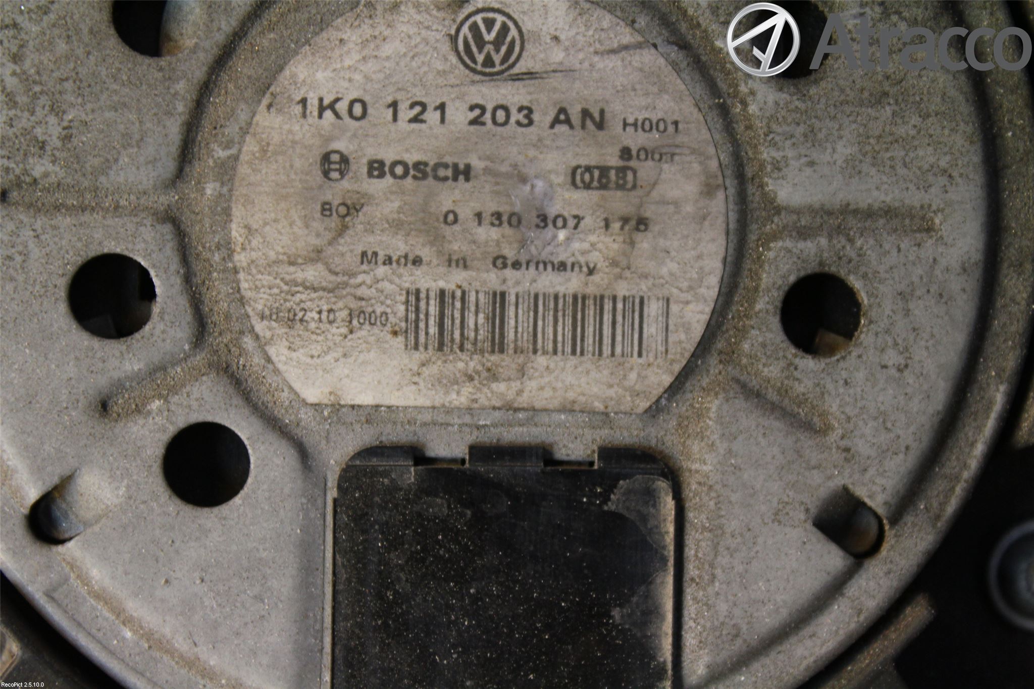 Volkswagen VW GOLF VI 09-13 Kylfläkt El