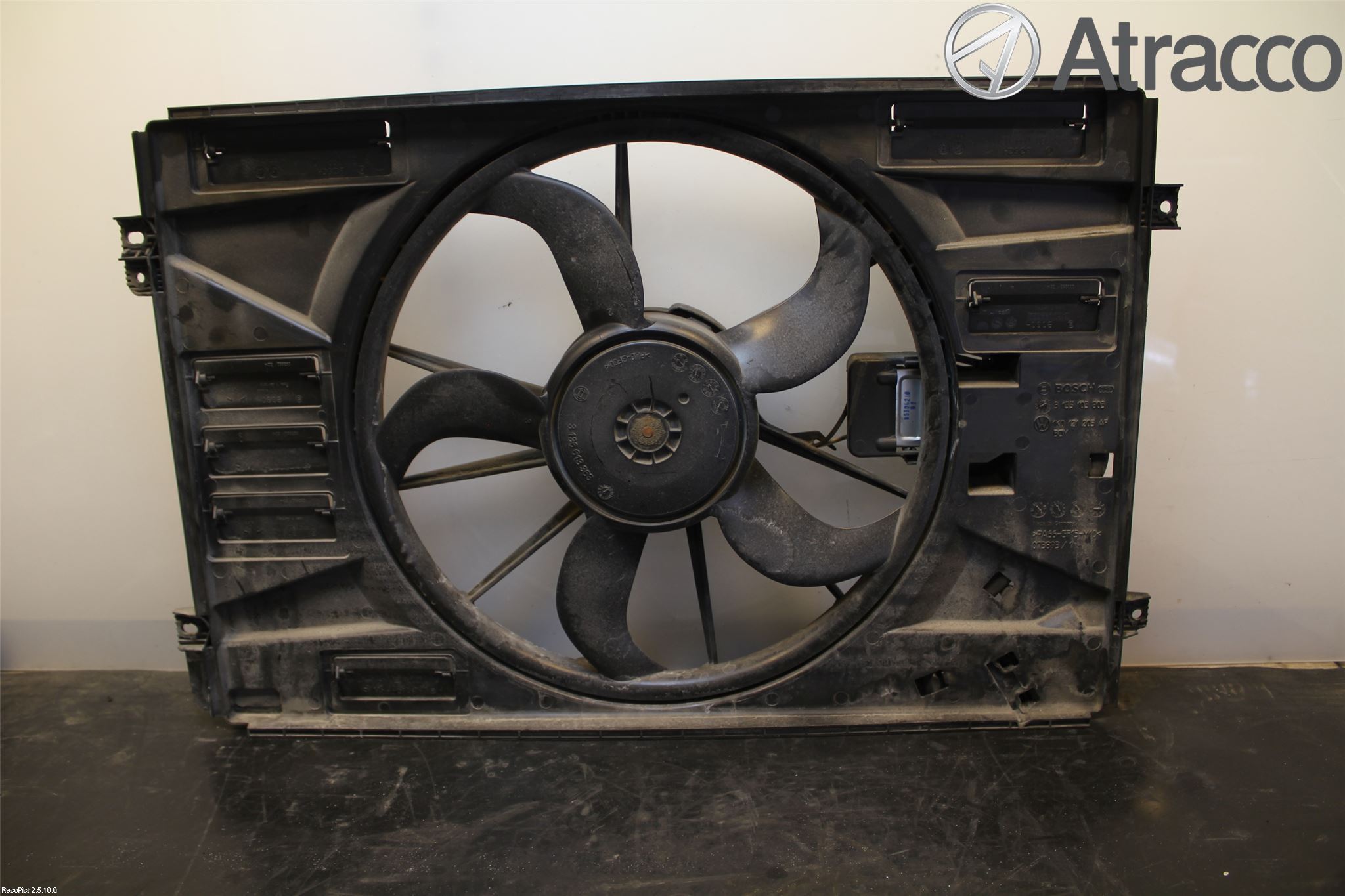 Volkswagen VW GOLF VI 09-13 Kylfläkt El