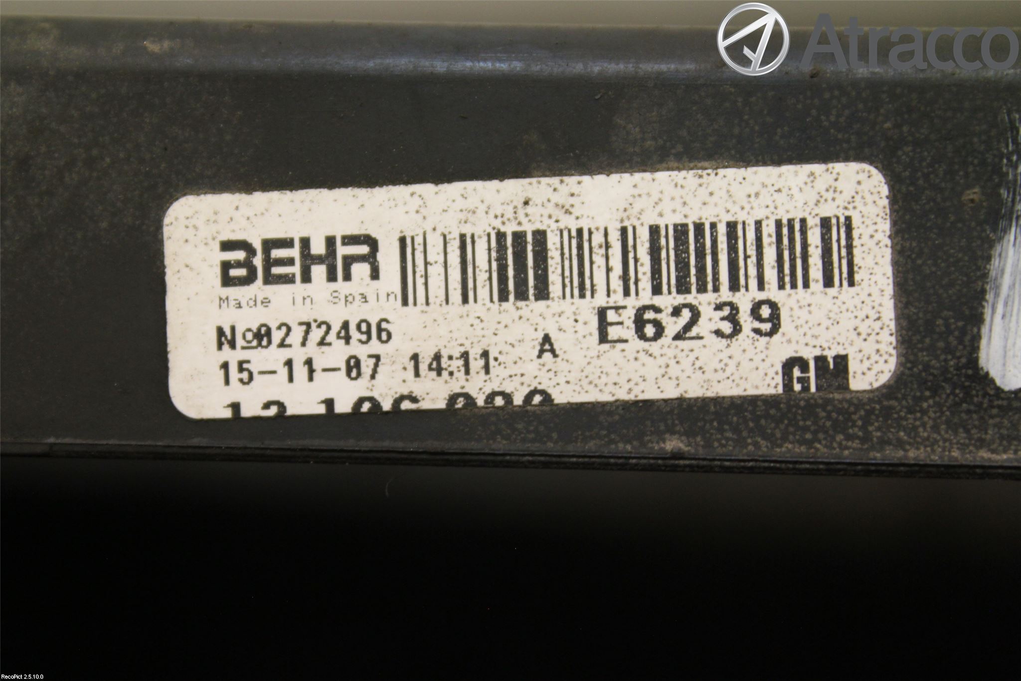 Opel COMBO 02-12 Ac Kondensor-Kylare